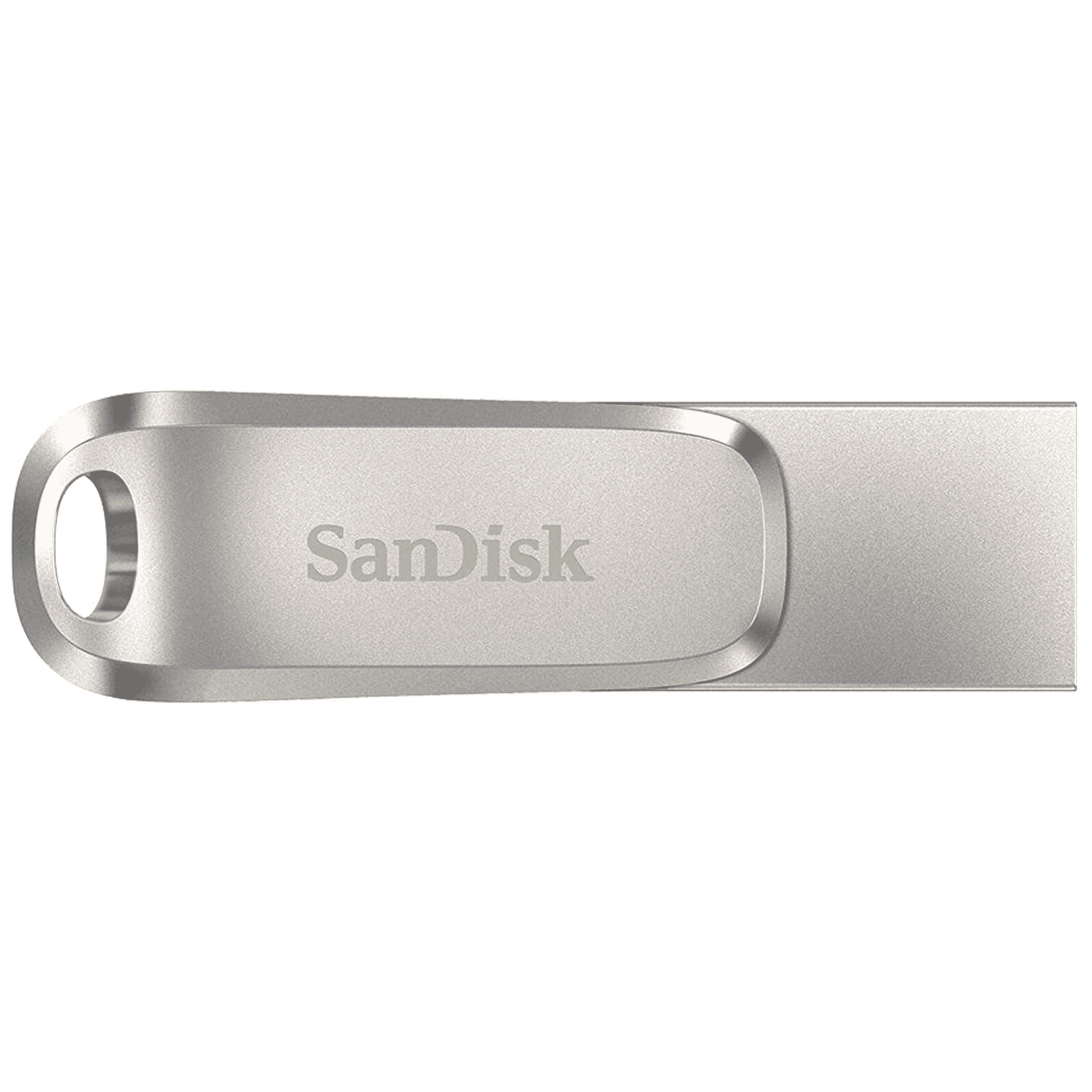 SanDisk Ultra Dual Drive Luxe 1TB USB Type A (3.2), USB Type C (3.2) OTG Pen Drive (Swivel Design To Protect Connectors, Silver)