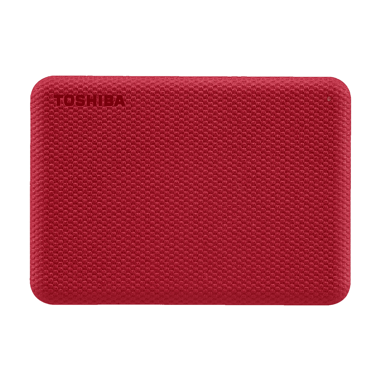 TOSHIBA Canvio Advance 2TB USB Type-A (3.0) Portable Hard Disk Drive (Auto-Backup Software, Red)