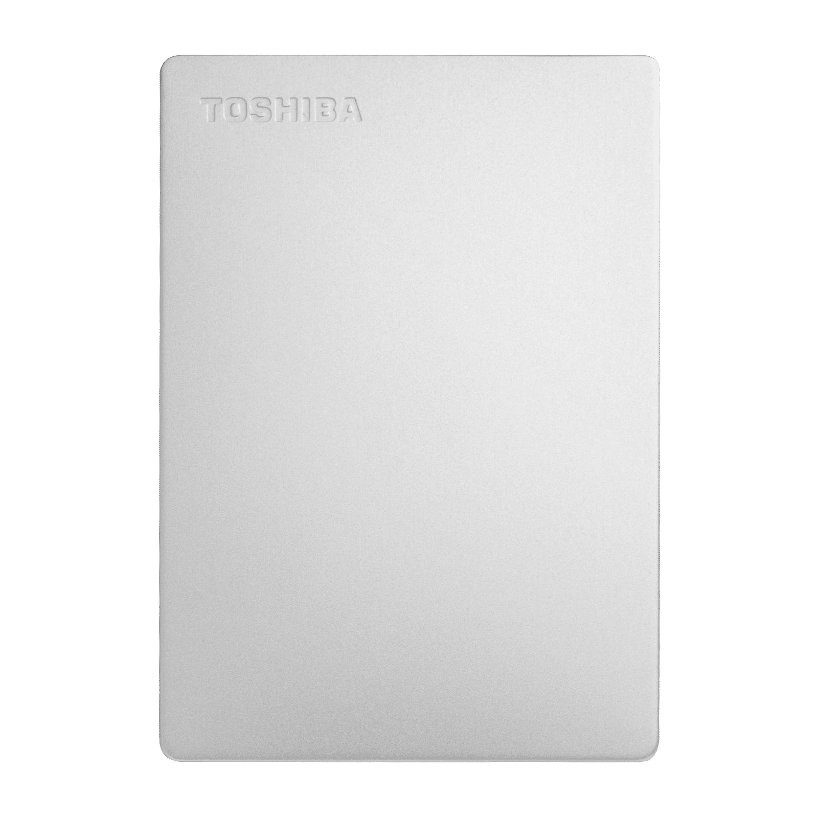 TOSHIBA Canvio Slim 2TB USB (3.0) Portable Hard Disk Drive (Auto-backup Software, Silver Metallic)