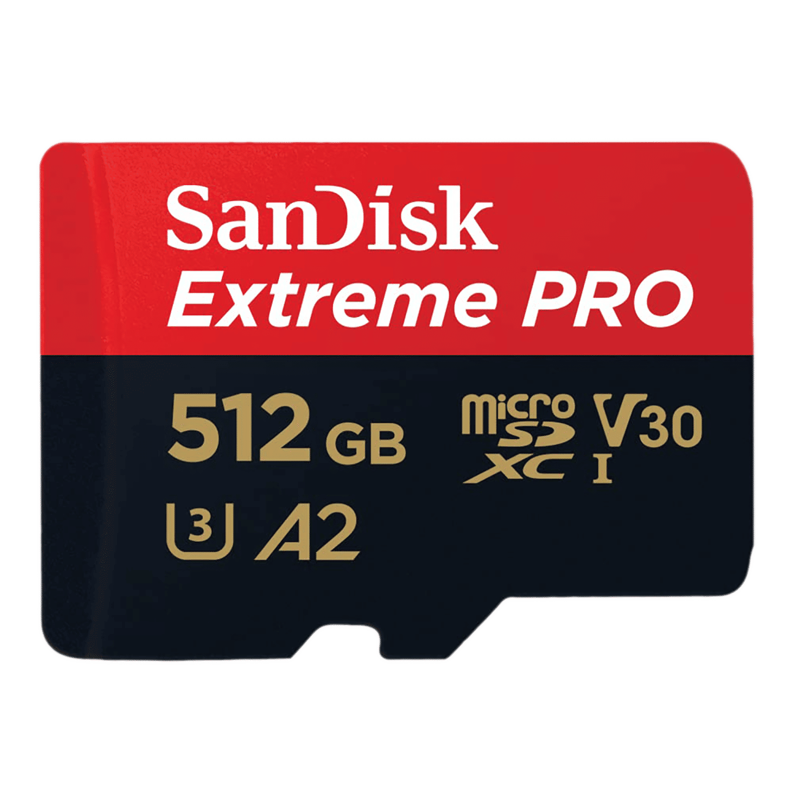 SanDisk Extreme PRO MicroSDXC 512GB Class 3, Class 30 200MB/s Memory Card