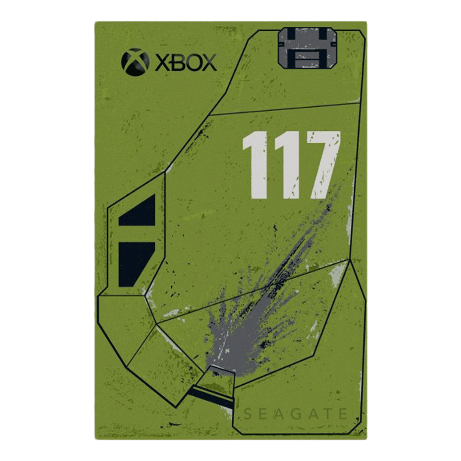 SEAGATE Halo Infinite Special Edition 2TB USB (3.0) Portable Hard Disk Drive (3 Year Rescue Data Recovery Services, Green)