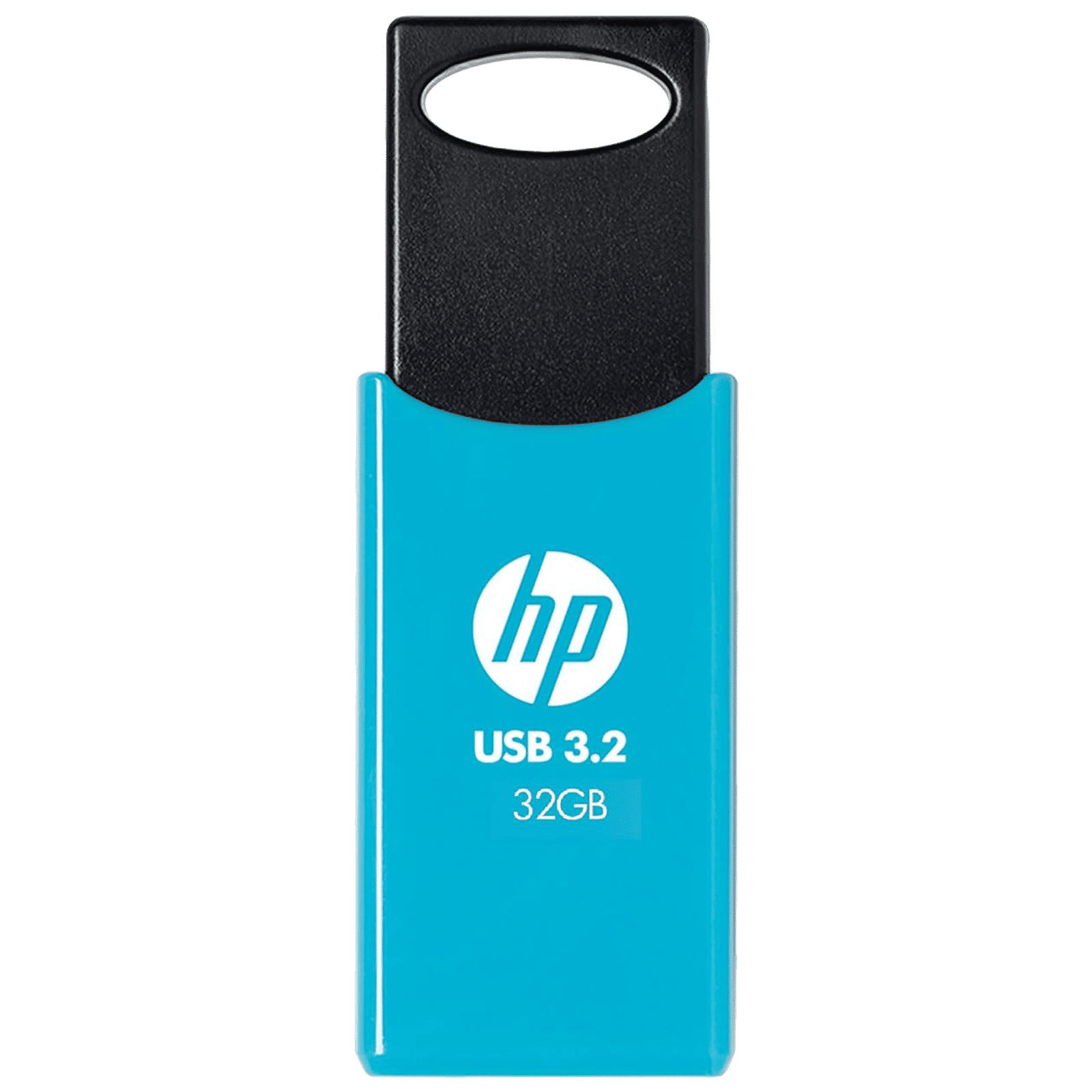 HP 712w 32GB USB Type-A (3.2) Pen Drive (Sliding Capless Design, Blue)