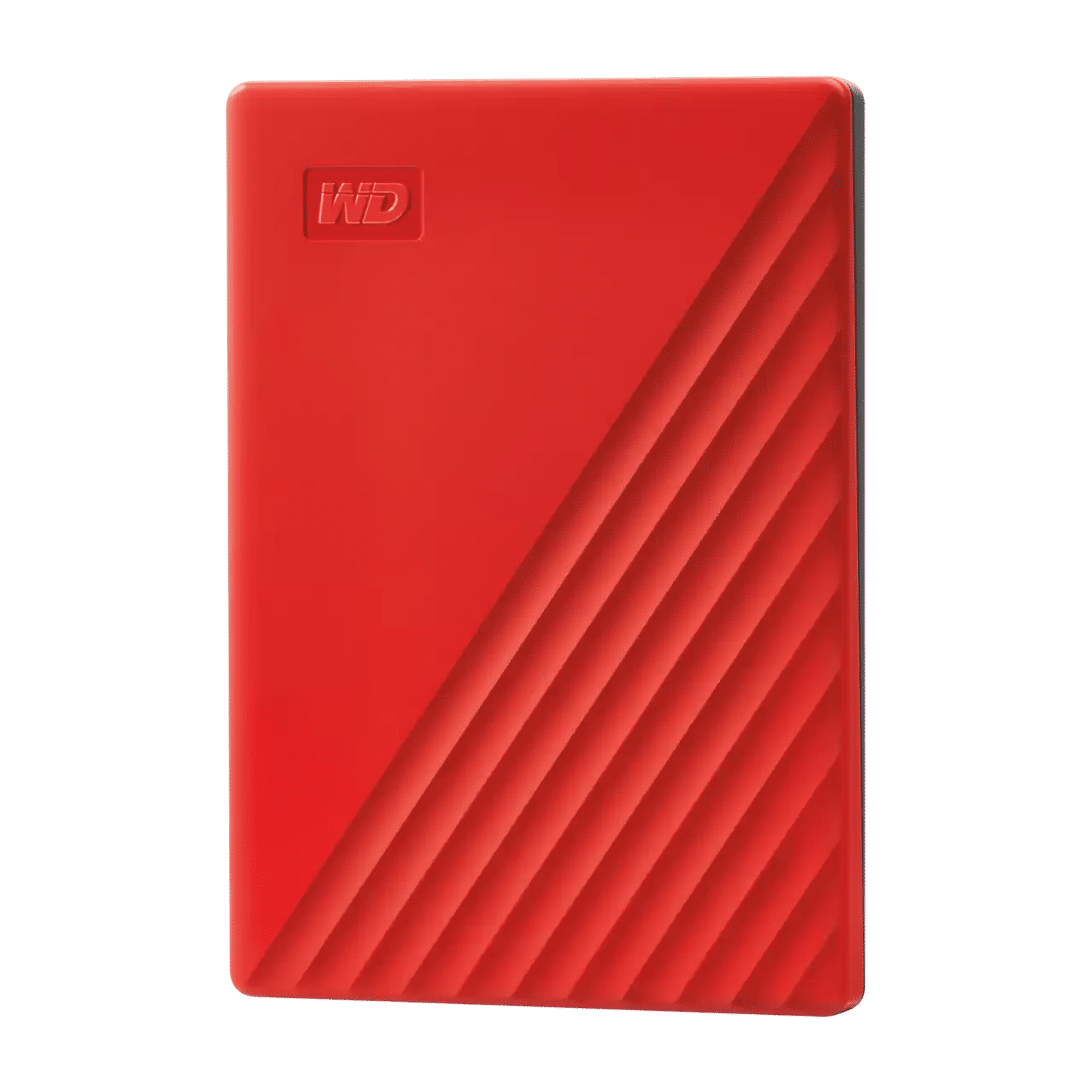Western Digital My Passport 2TB USB (3.2) Portable Hard Disk Drive (Automatic Backup, Red)