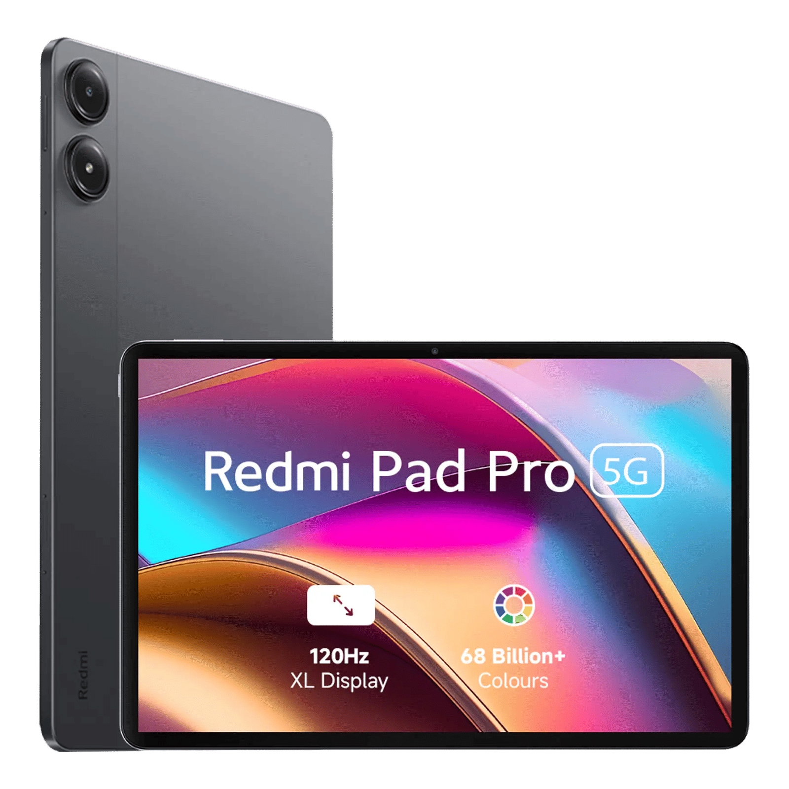 Redmi Pad Pro Wi-Fi+5G Android Tablet (12.1 Inch, 8GB RAM, 128GB ROM, Graphite Gray)