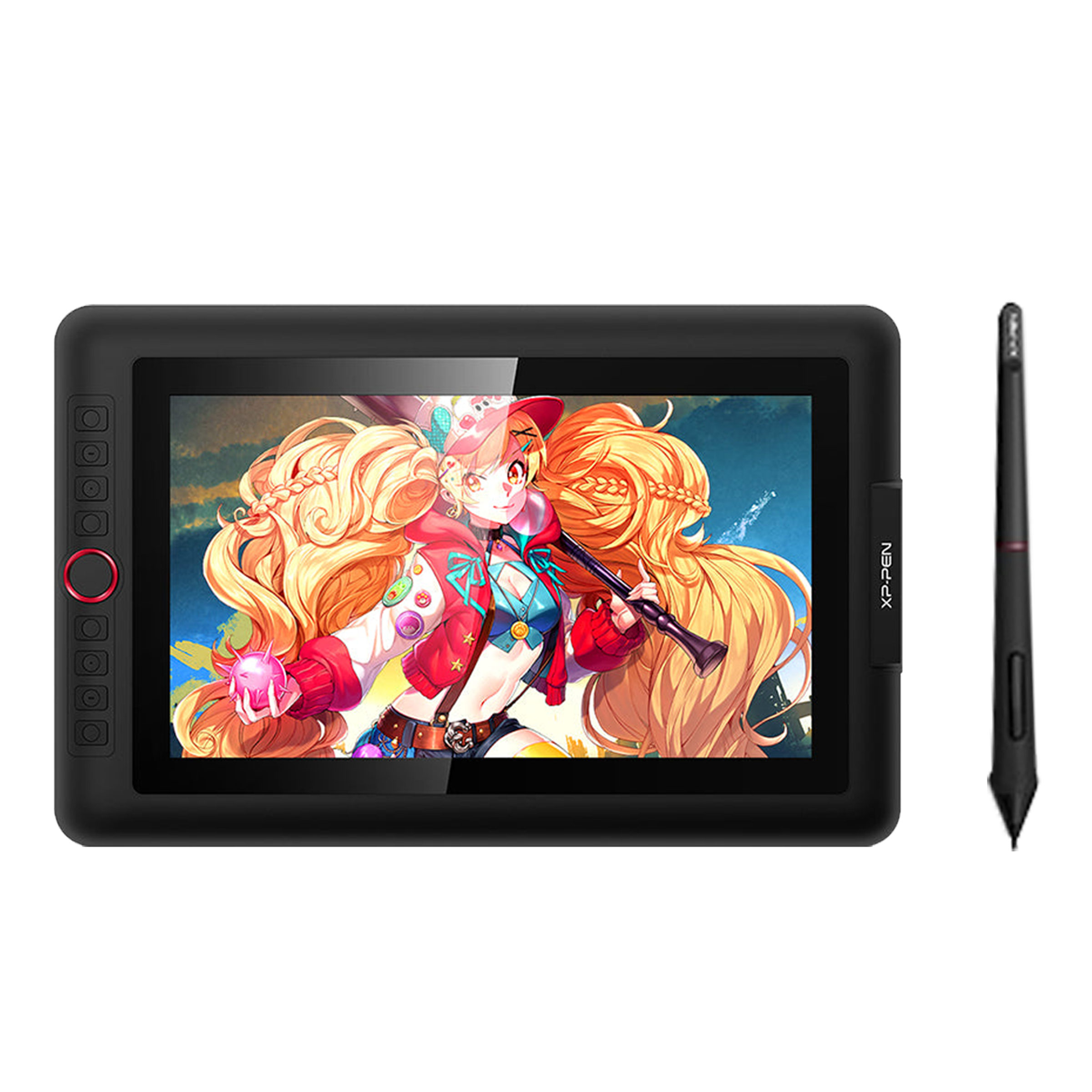 XP pen Artist Graphics Tablet Inch, Black)