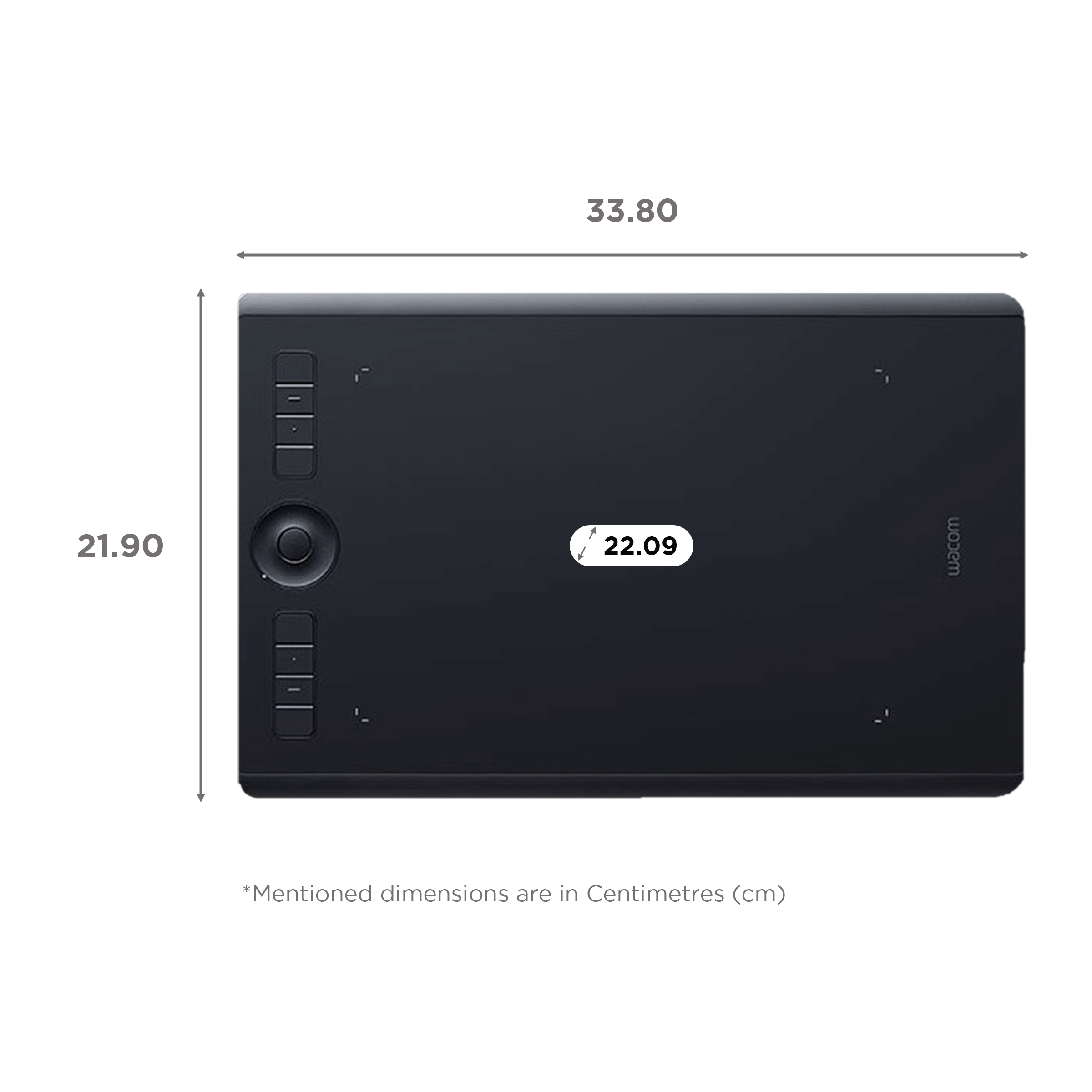 Wacom Intuos Pro Medium Graphics Tablet Inch, Black)