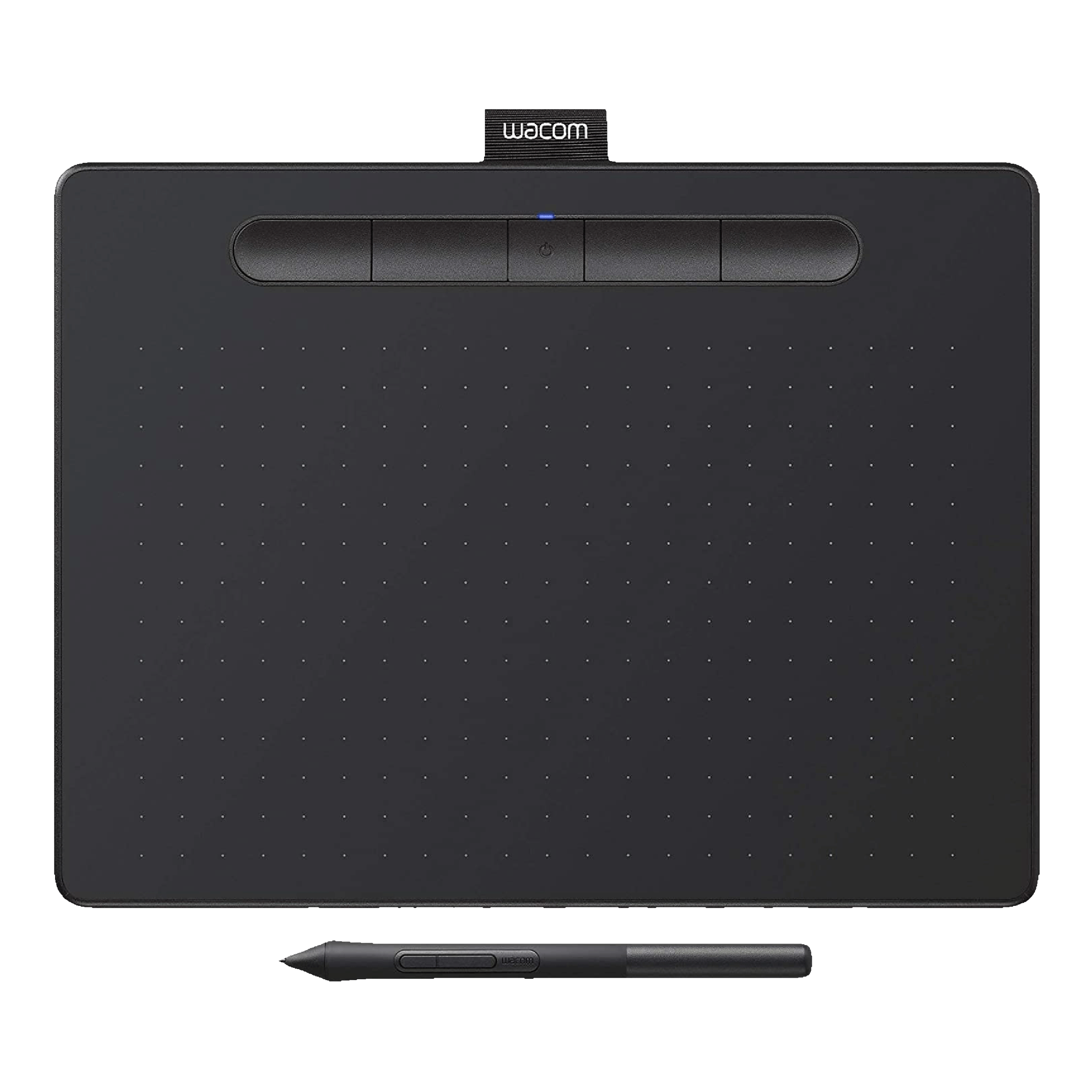 Wacom Intuos Medium Graphics Tablet (10 Inch, Black)