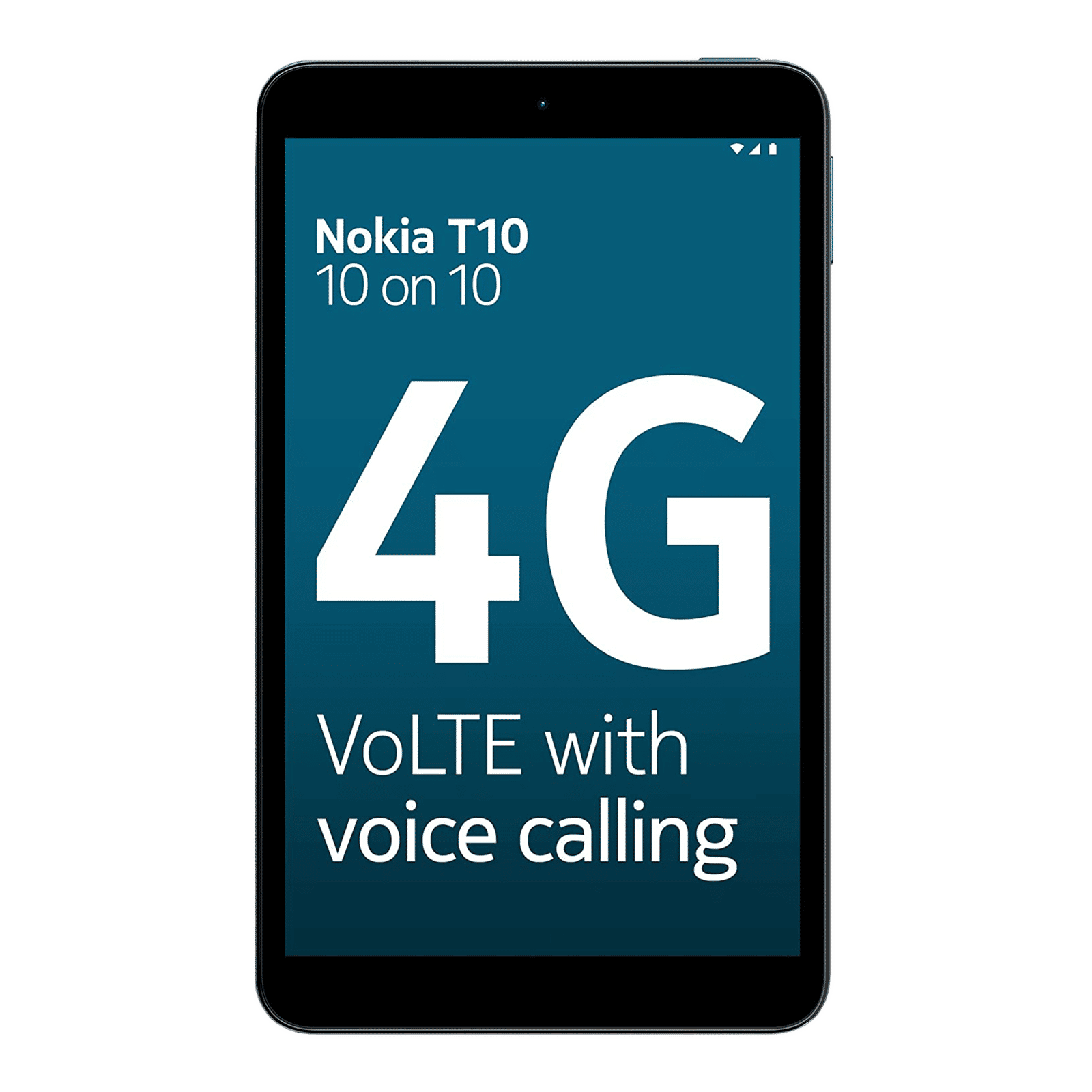 NOKIA T10 Wi-Fi+4G Android Tablet (8 Inch, 3GB RAM, 32GB ROM, Ocean Blue)