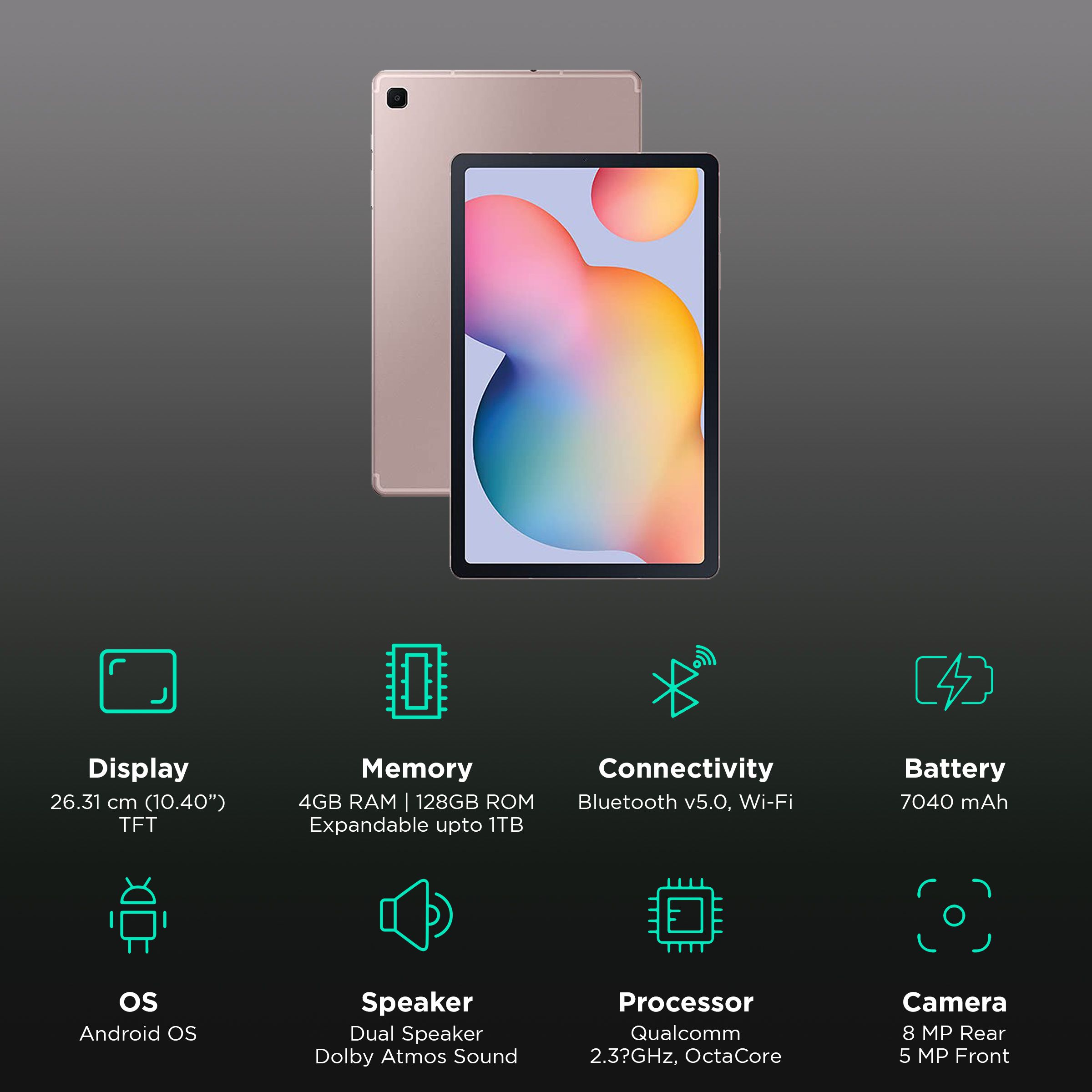 Buy Samsung Galaxy Tab S6 Lite Wi-Fi Android Tablet with Stylus