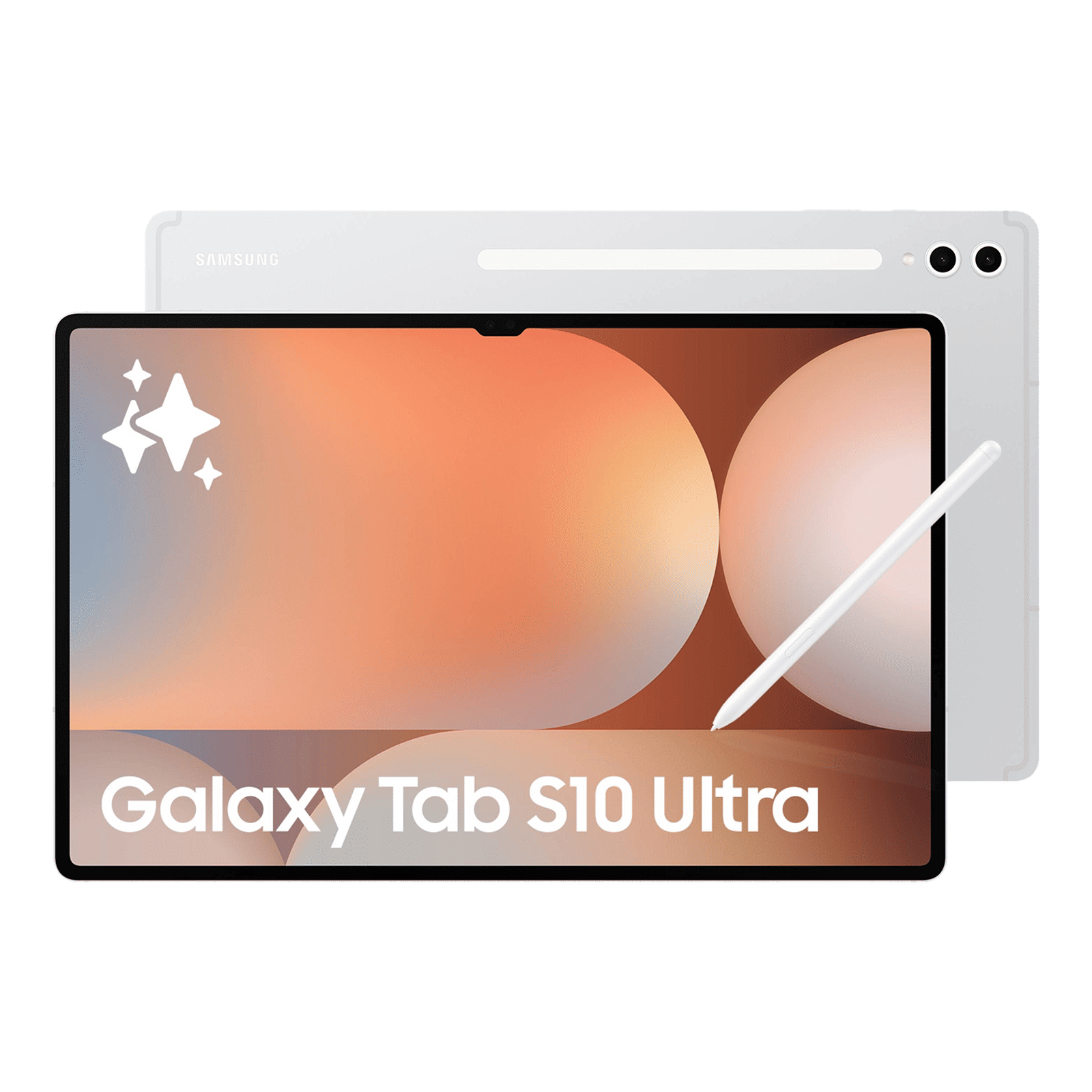 SAMSUNG Galaxy Tab S10 Ultra Wi-Fi+5G Android Tablet with SAMSUNG Stylus S (14.56 Inch, 12GB RAM, 512GB ROM, Platinum Silver)
