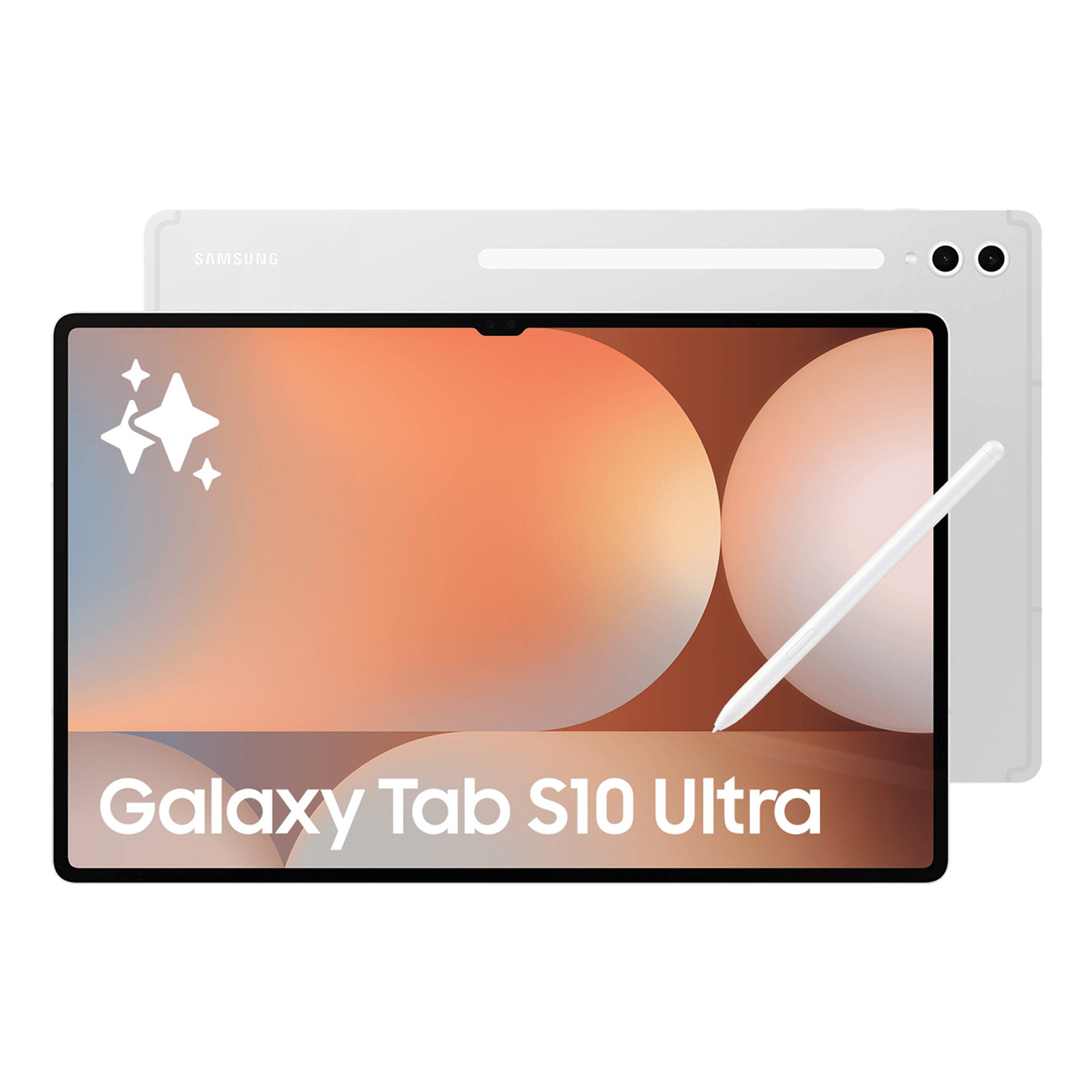 SAMSUNG Galaxy Tab S10 Ultra Wi-Fi Android Tablet with SAMSUNG Stylus S (14.56 Inch, 12GB RAM, 256GB ROM, Platinum Silver)