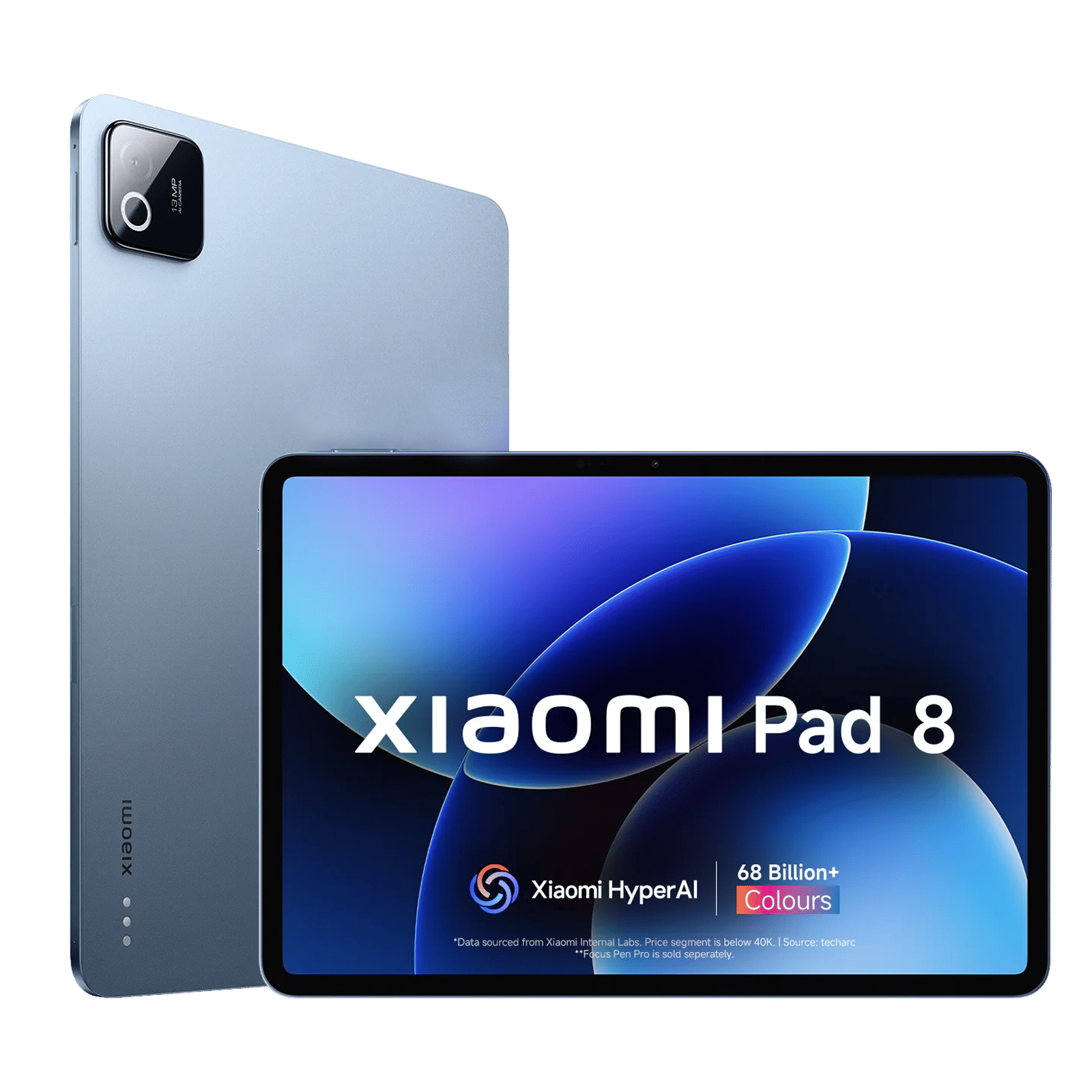 Xiaomi Pad 8 Wi-Fi Android Tablet (11.2 Inch, 12GB RAM, 256GB ROM, Titanium Blue)