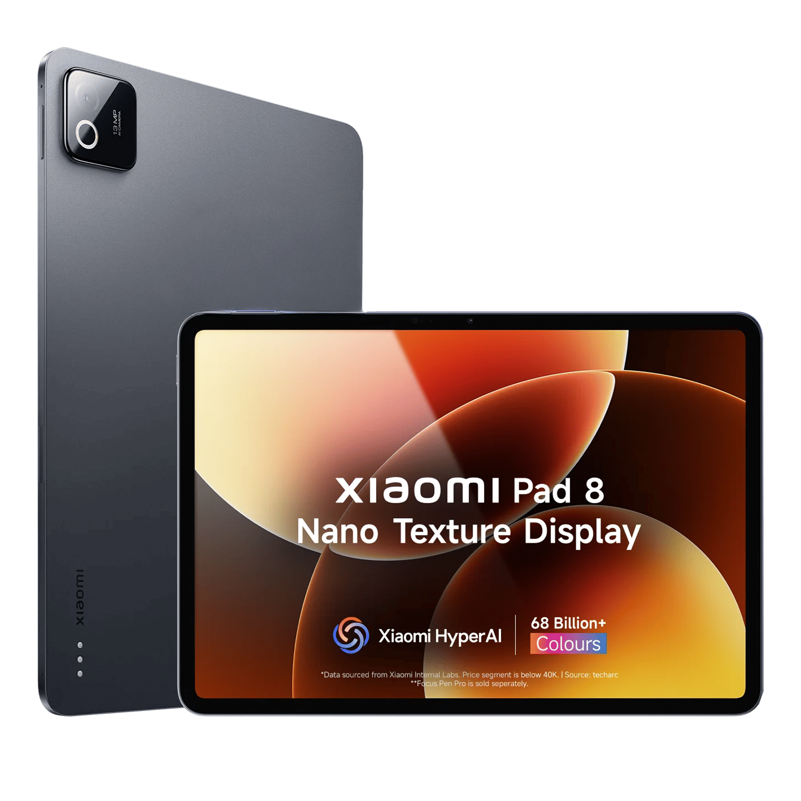 Xiaomi Pad 8 Wi-Fi Android Tablet with Nano Texture Display (11.2 Inch, 12GB RAM, 256GB ROM, Graphite Grey)