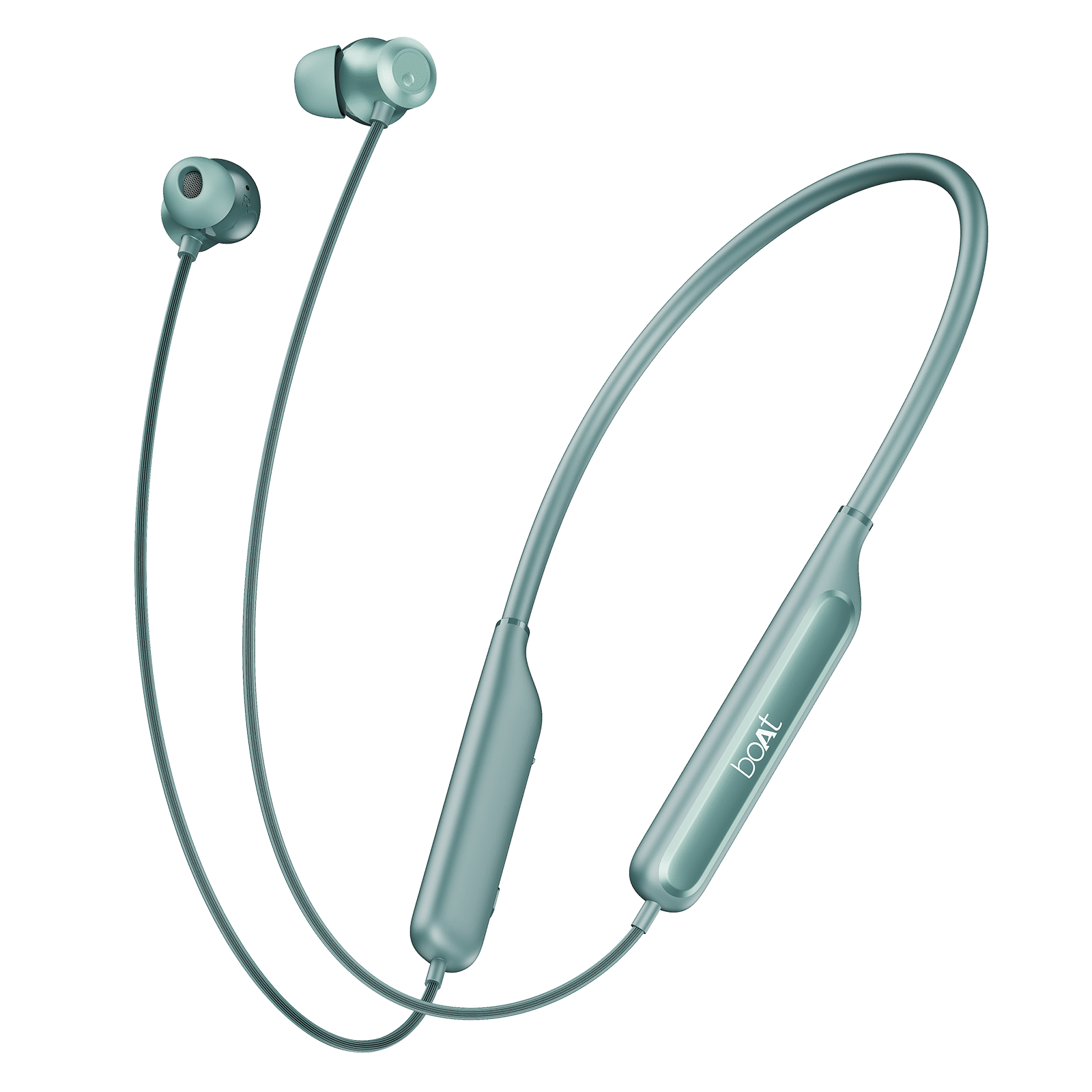 boAt Rockerz 210 Neckband with Active Noise Cancellation (IPX4 Water Resistant, Cinematic Spatial Audio, Powder Blue)