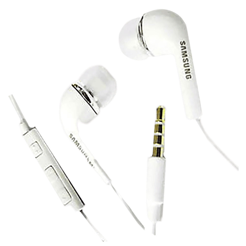 Buy SAMSUNG EHS64AVFWECINU Wired Earphone with Mic (In Ear, White