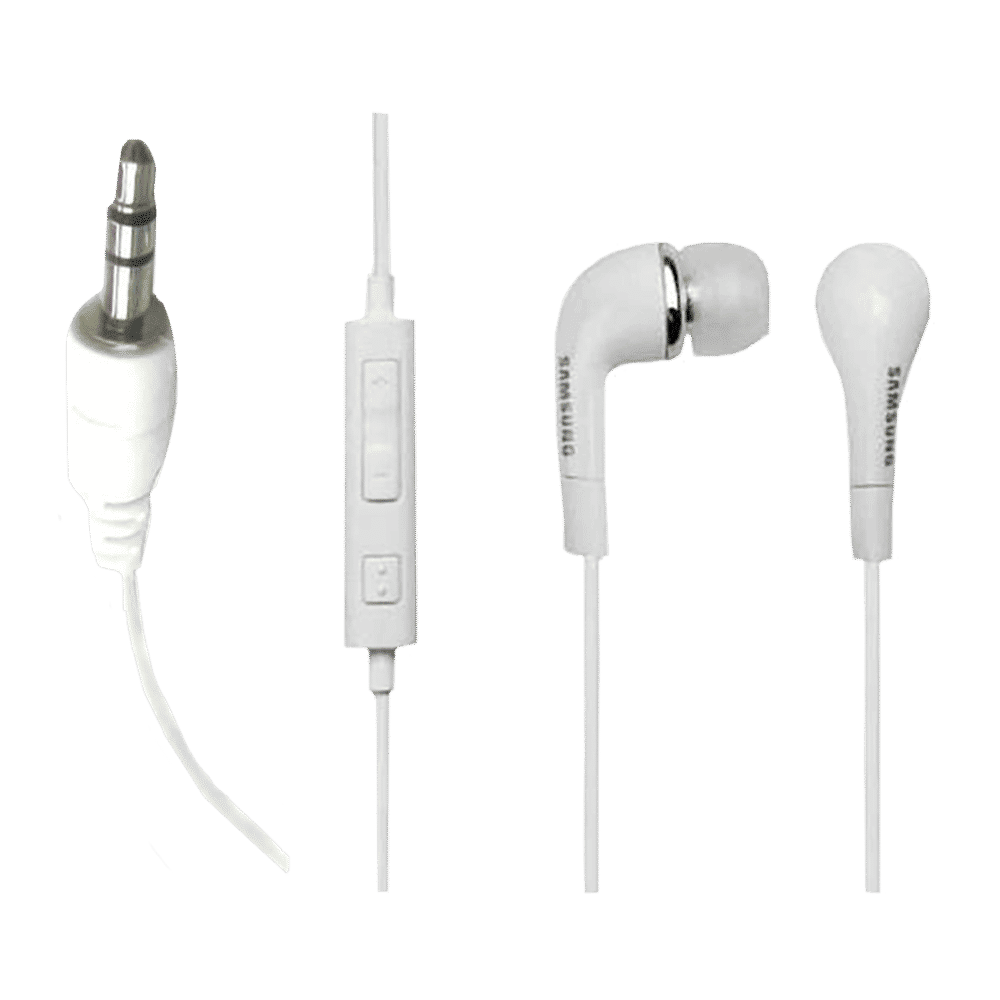 Buy SAMSUNG EHS64AVFWECINU Wired Earphone with Mic (In Ear, White