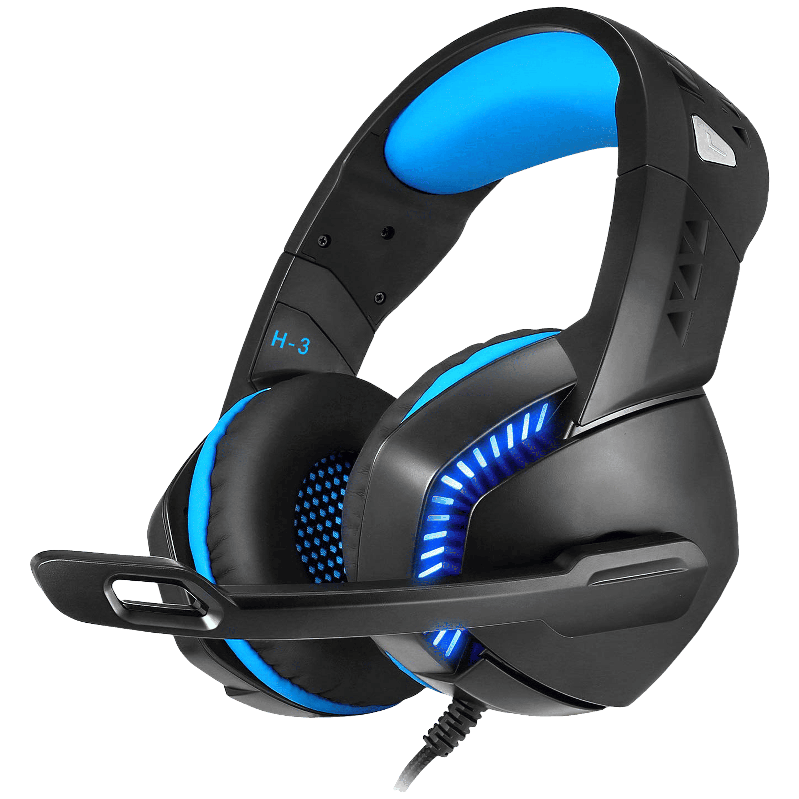 Cosmic Byte H3 Over-Ear Wired Gaming Headset with Mic (Blue)-image-45