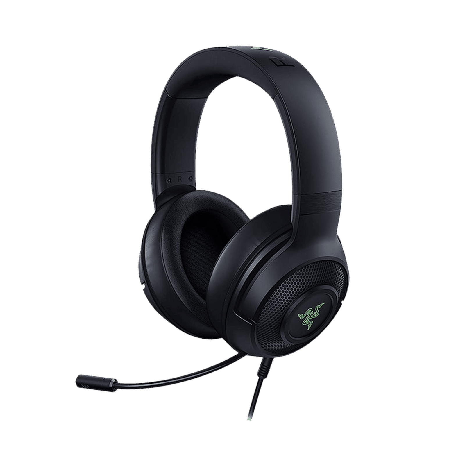 RAZER Kraken V3 X RZ04-03750100-R3M1 Wired Gaming Headset with Active Noise Cancellation (7.1 Surround Sound, Over Ear, Black)