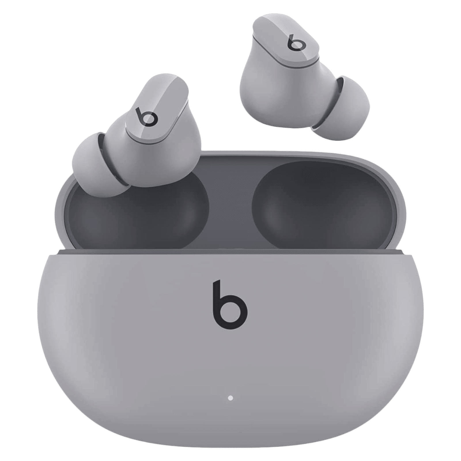 beats Studio Buds MMT93ZM/A TWS Earbuds with Active Noise Cancellation (Water Resistant, Spatial Audio, Moon Gray)