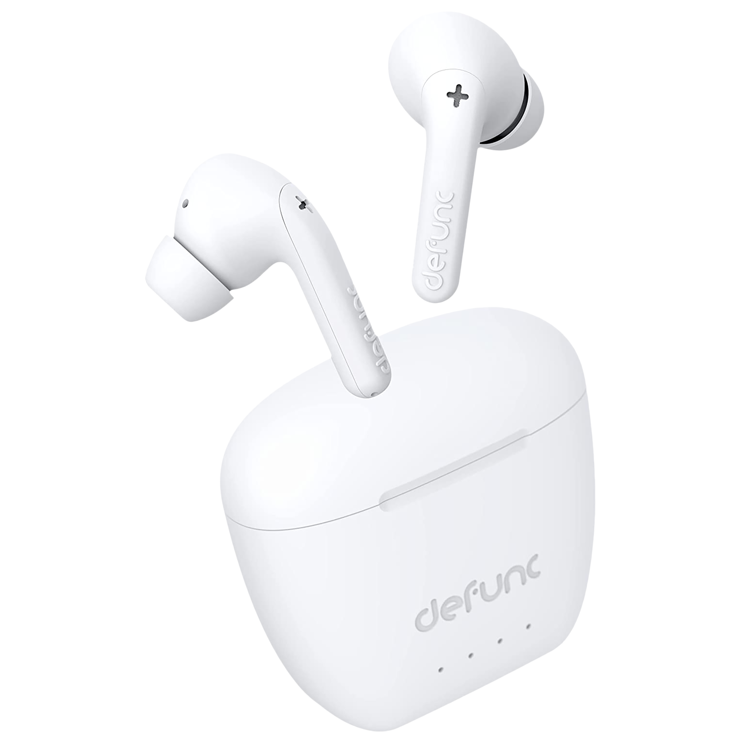 defunc True Audio TWS Earbuds (IPX4 Waterproof, 13mm Optimised Driver, White)