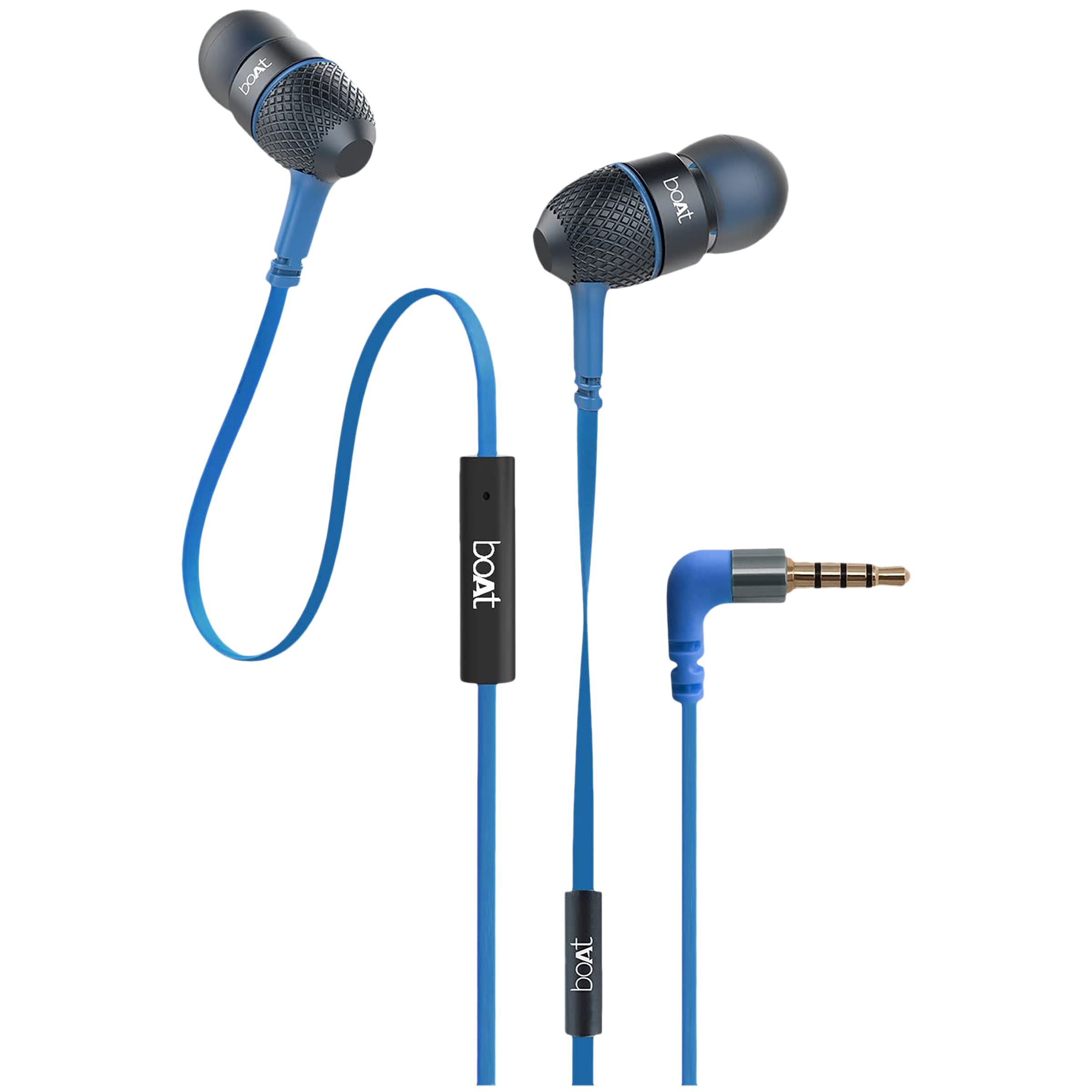 Buy boAt Bassheads 220 Wired Earphone with Mic (In Ear, Blue