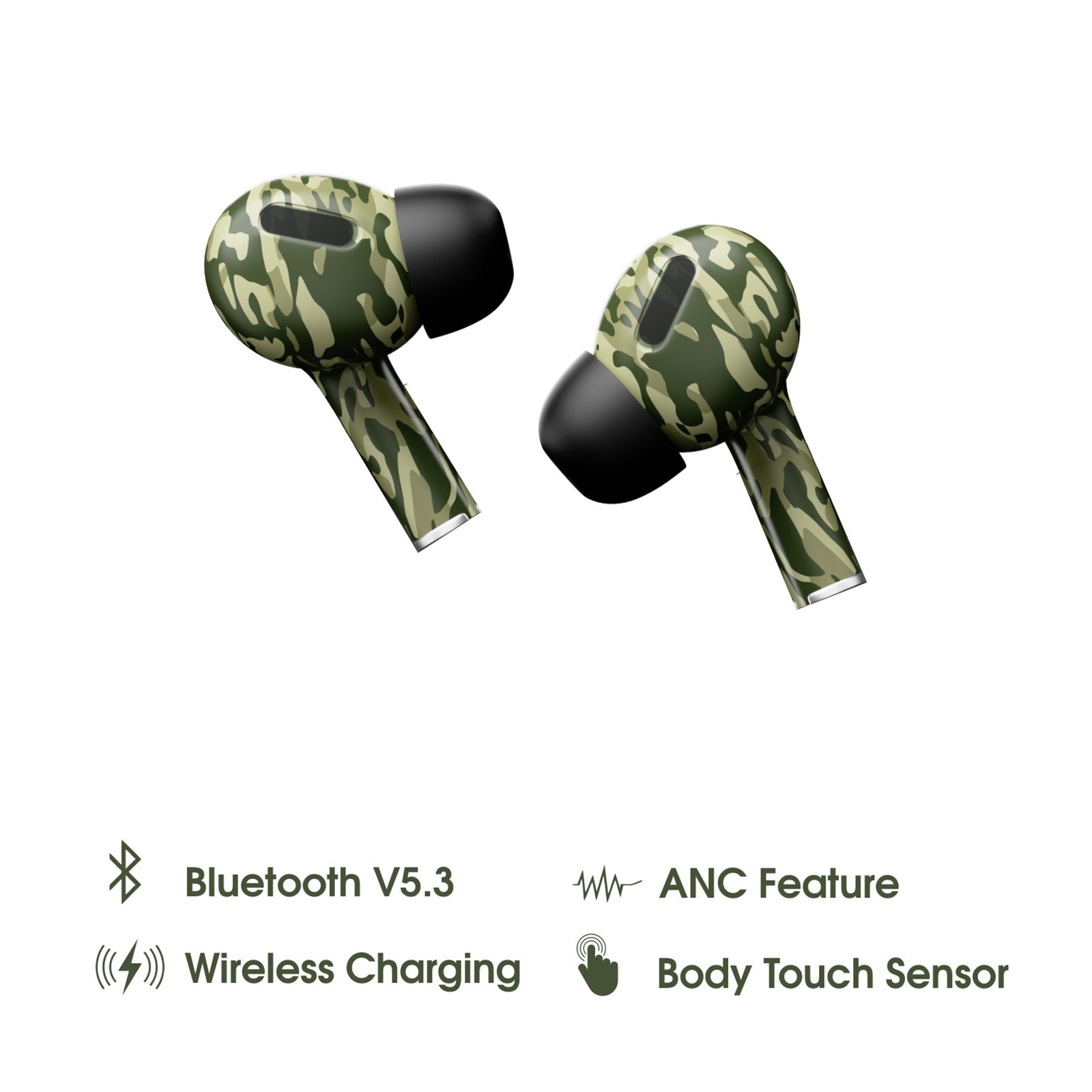 Candytech Camo Bluetooth Headset Buy Candytech AirCamo TWS Earbuds
