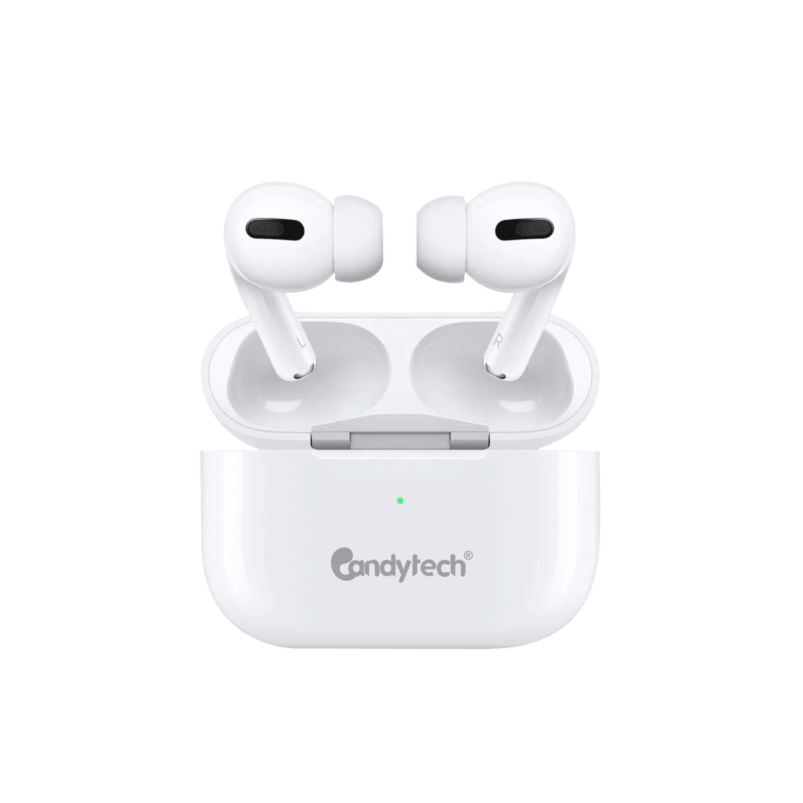 Candytech Air Candy Pro TWS Earbuds with Active Noise Cancellation (White)