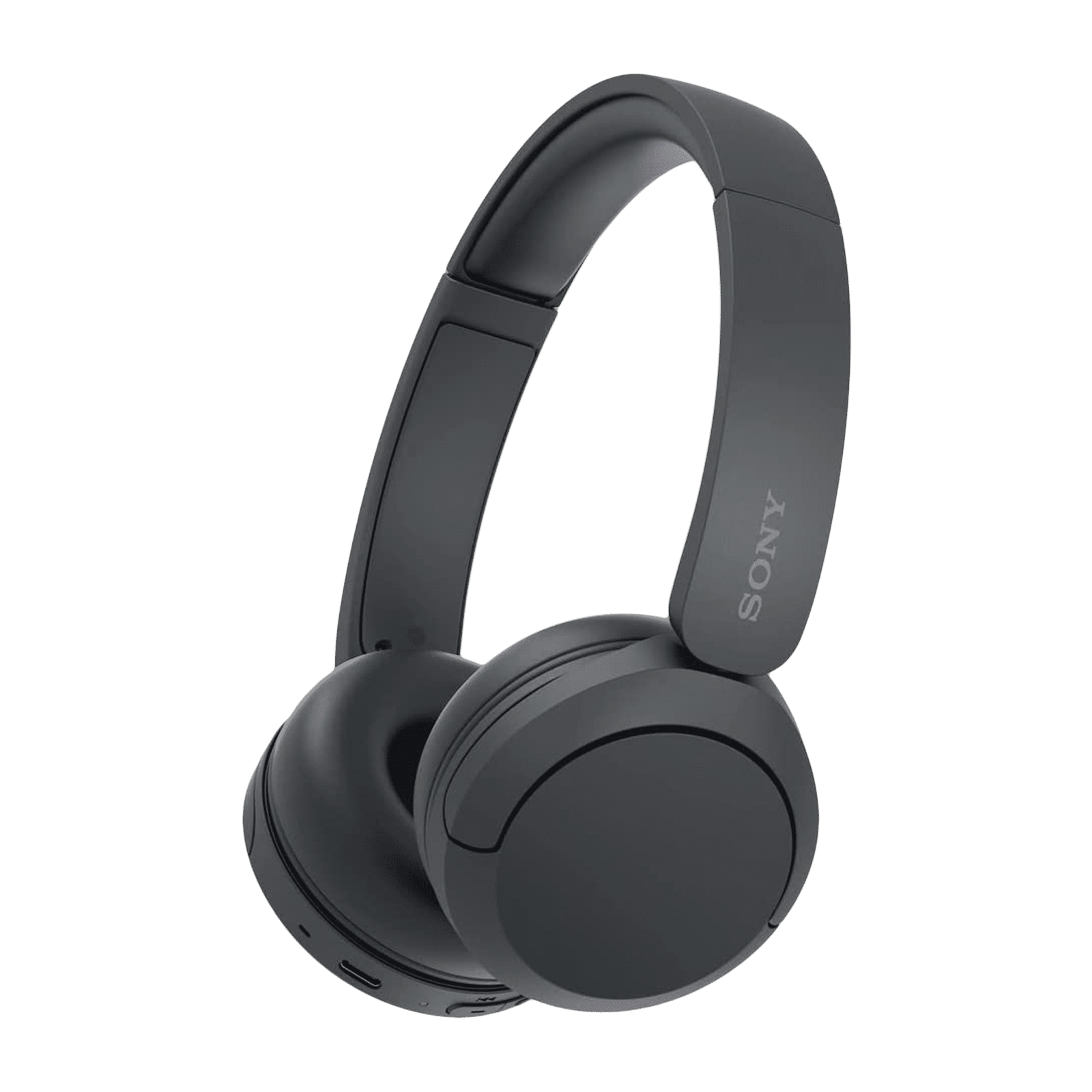 SONY WH-CH520 Bluetooth Headphone with Mic (30mm Driver, On Ear, Black)