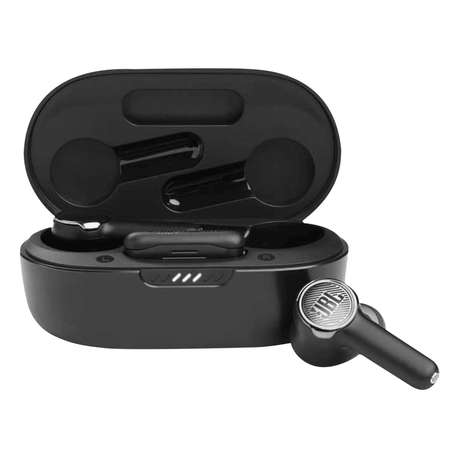 JBL Quantum AIR TWS Earbuds with Active Noise Cancellation (IPX4 Water Resistant, Upto 8 Hours Playback, Black)