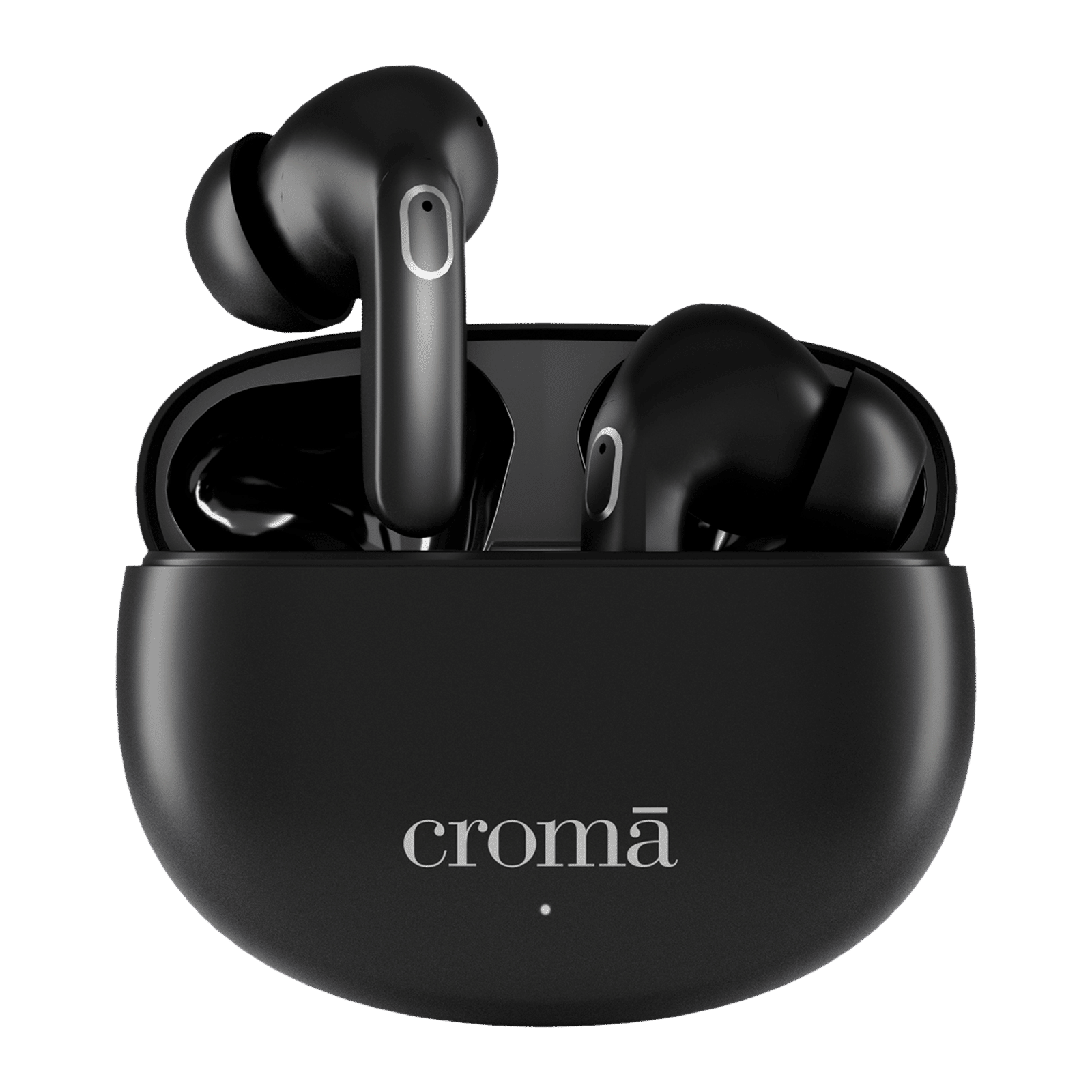 Croma CRSE045EPA030201 TWS Earbuds with Environmental Noise Cancellation (IPX4 Water Resistant, Siri & Google Voice Assistant, Black)