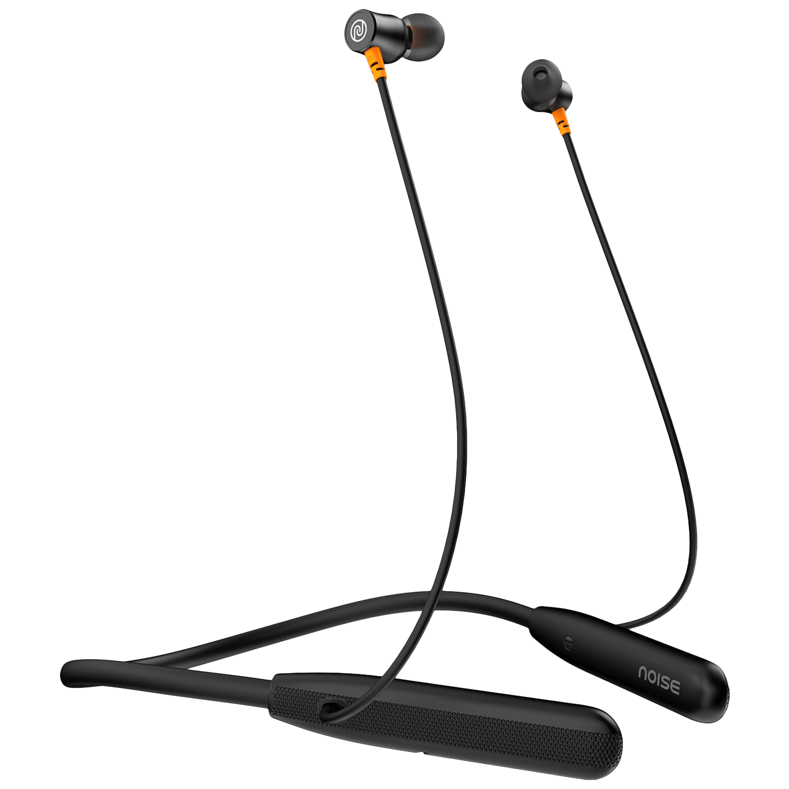 noise Airwave Neckband with Environmental Noise Cancellation (IPX5 Water Resistant, 3 EQ Modes, Jet Black)