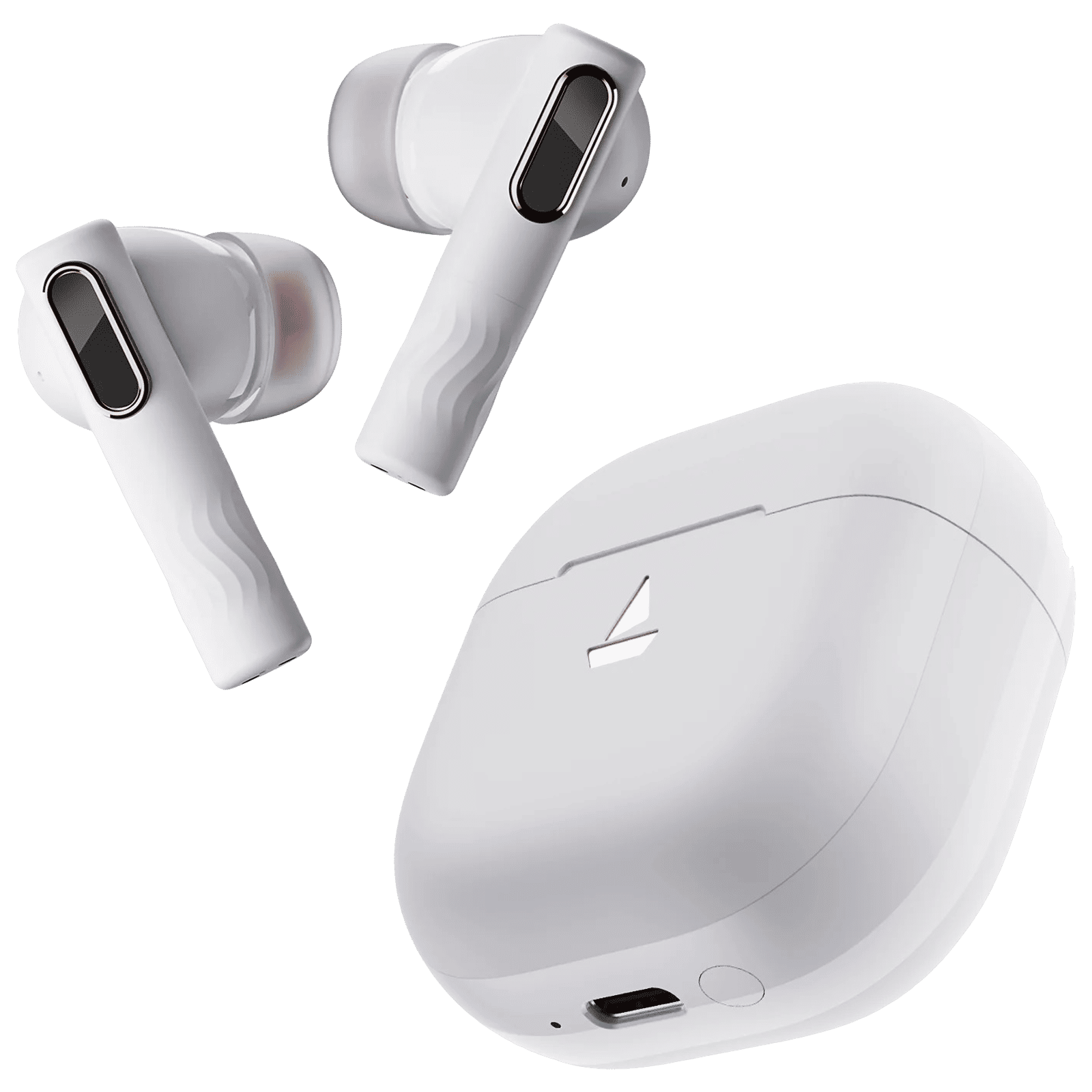 boAt Nirvana Nebula TWS Earbuds with Active Noise Cancellation (IPX5 Sweat & Water Resistant, Fast Charge, Celestial White)