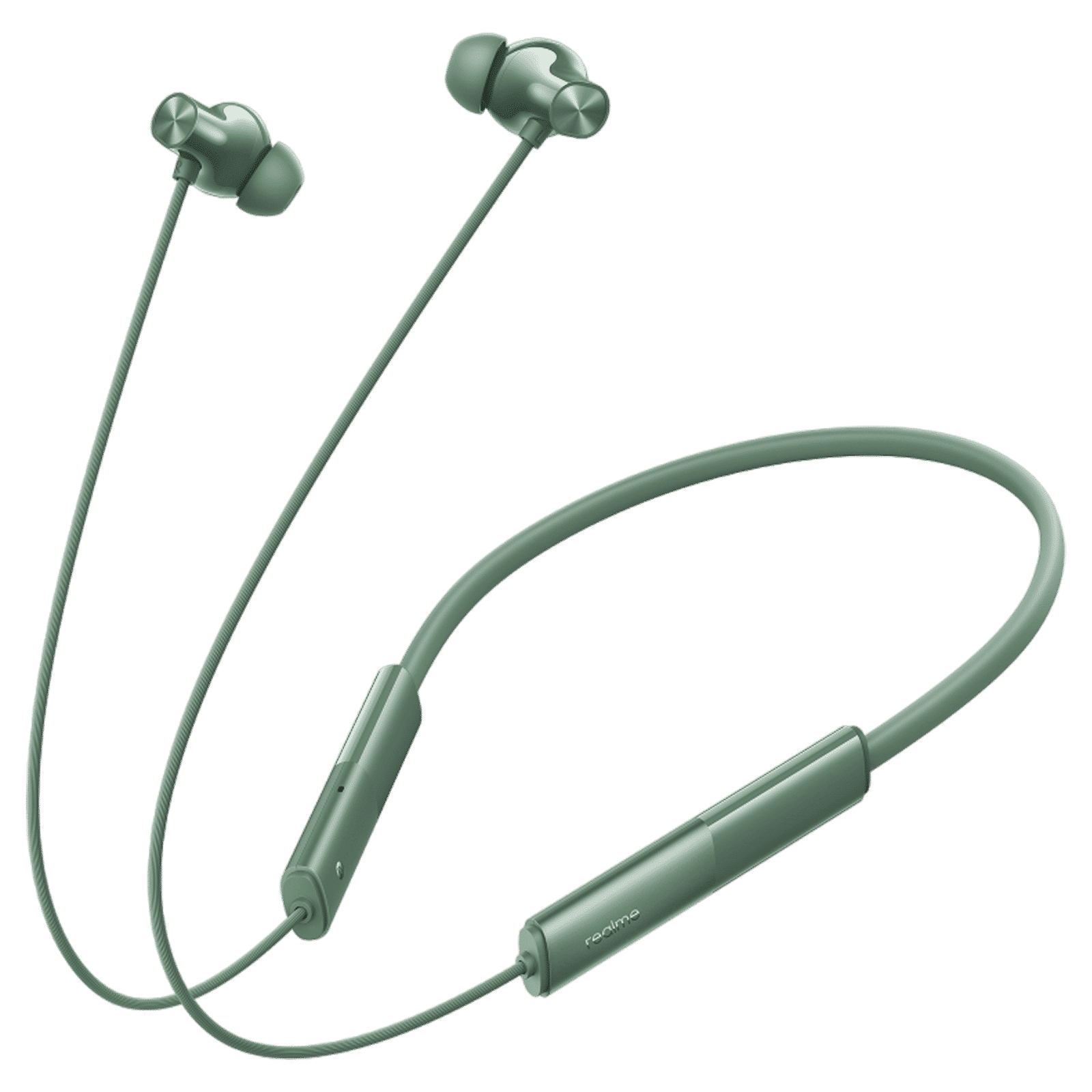 realme Buds Wireless 3 Neo RMA2305 Neckband with Environmental Noise Cancellation (IP55 Water & Dust Resistant, 32 Hours Playtime, Green)