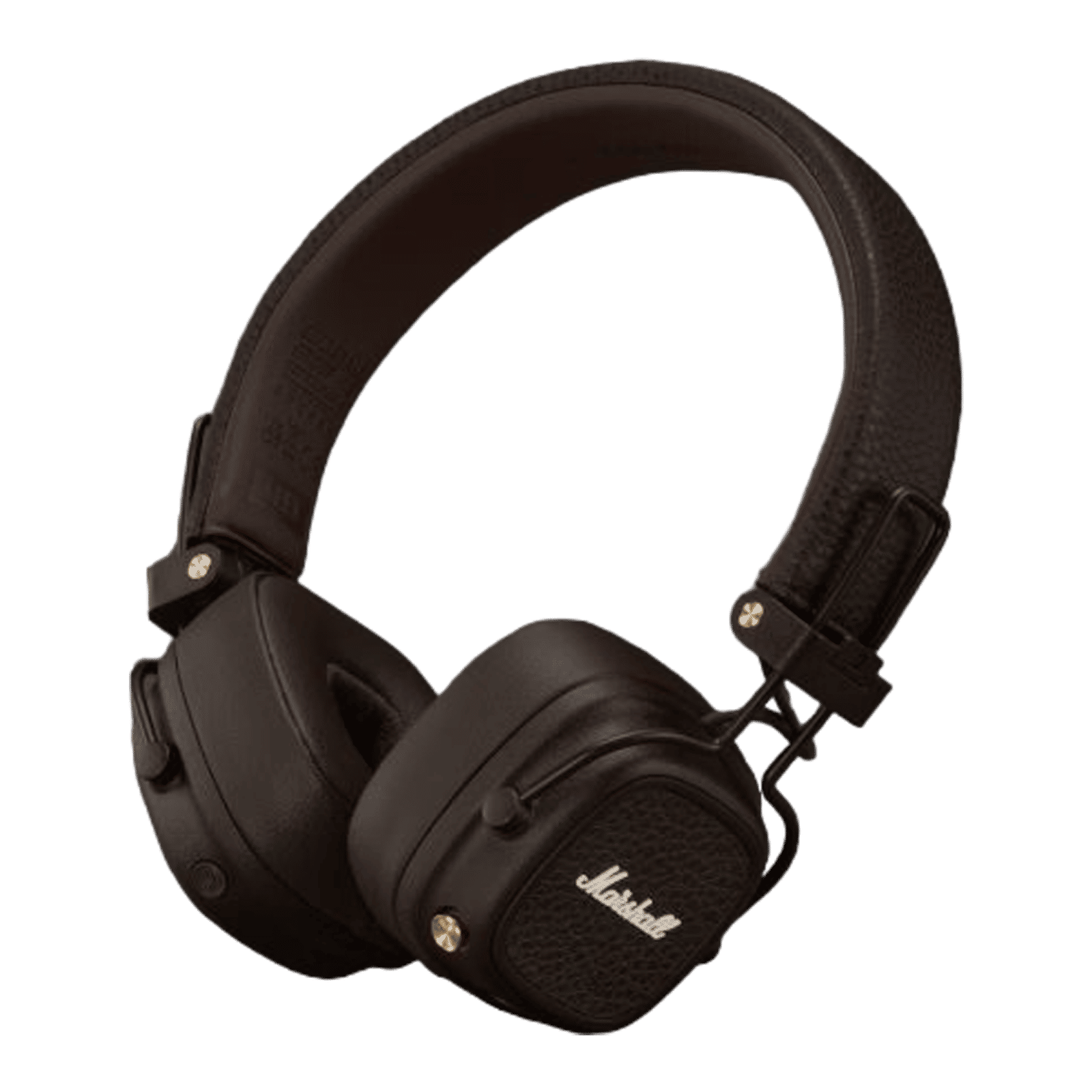 Marshall Major V Bluetooth Headphone with Mic (Upto 100 Hours Playback, On Ear, Brown)