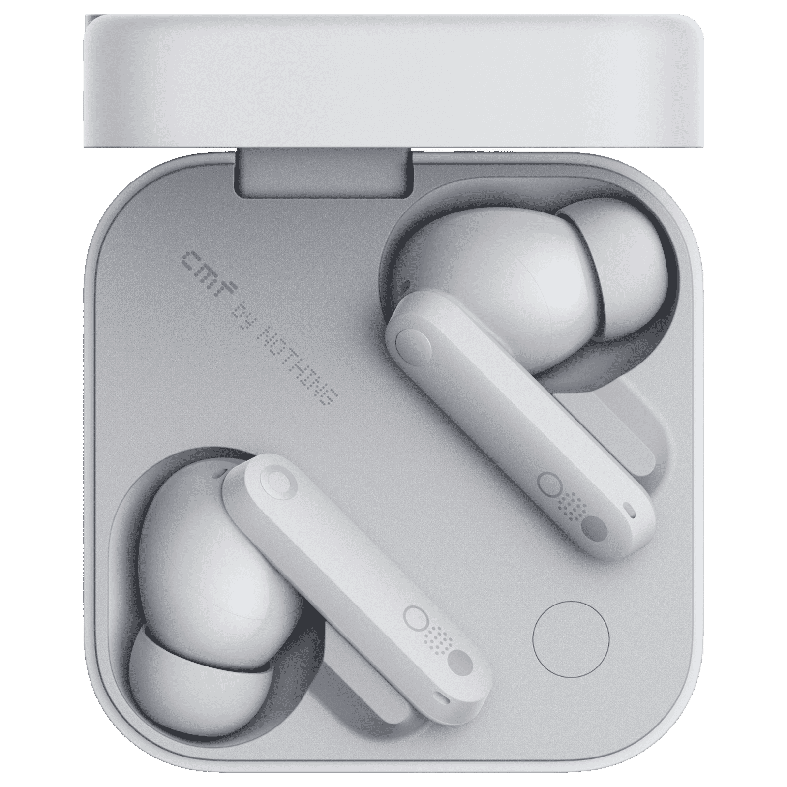 Nothing Buds Pro 2 TWS Earbuds with Active Noise Cancellation (IP55 Water & Dust Resistant, 43 Hours Playback, Light Grey)
