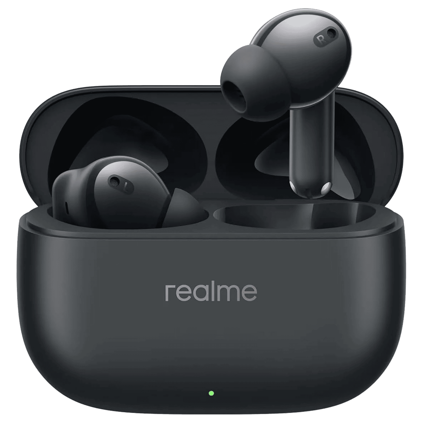 realme T310 TWS Earbuds with Hybrid Noise Cancellation (IP55 Water & Dust Resistance, 40 Hours Playback, Vibrant Black)