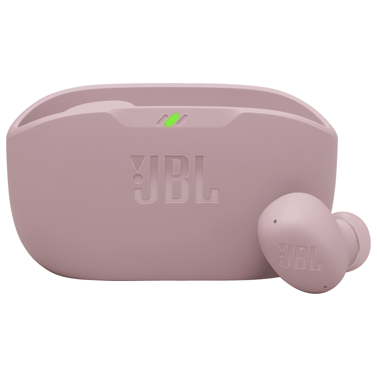 JBL Wave Buds 2 TWS Earbuds with Active Noise Cancellation (IP54 Water Resistant, 40 Hours Playtime, Pink)
