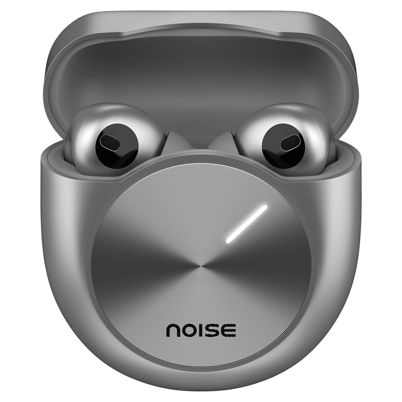 noise Master Buds AUD-HDPHN-MASTERBUDS TWS Earbuds with Adaptive Noise Cancellation (Water Resistant, Immersive Spatial Audio, Silver)