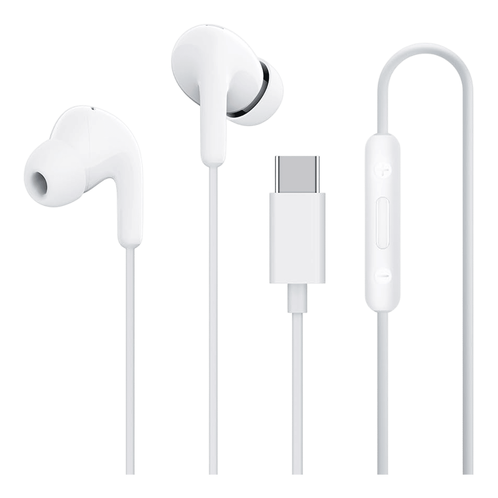 Xiaomi BHR8929IN Wired Earphone with Mic (USB Type-C Connector, In Ear, White)