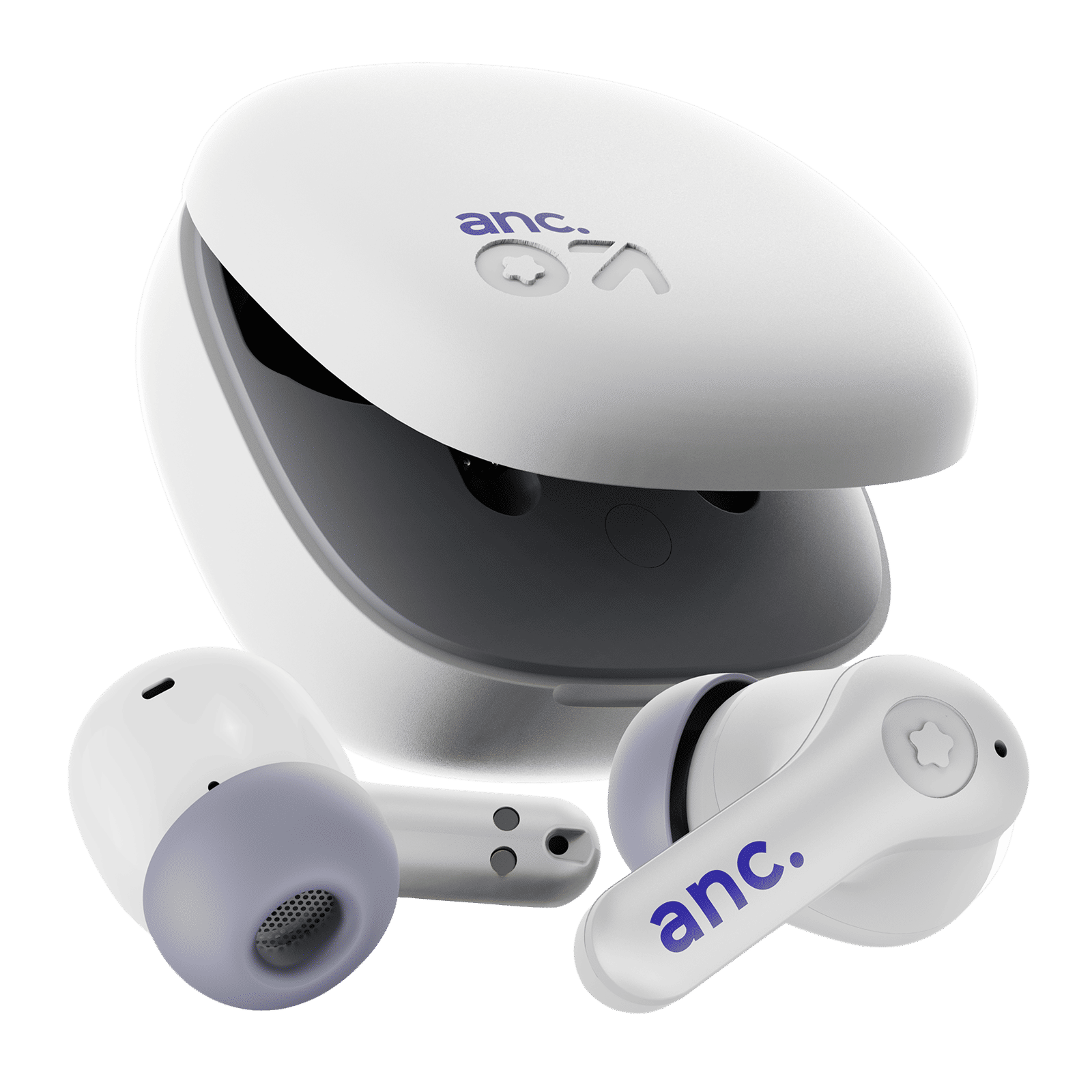 GOBOULT (formerly Boult) Klarity 4 FGTW245WHT TWS Earbuds with Active Noise Cancellation (IPX5 Water Resistant, Fast Charging, White)