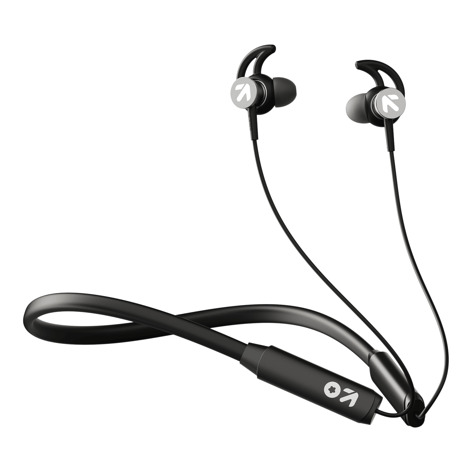 GOBOULT (formerly Boult) GX Charge RGNB156BLK Neckband with Environmental Noise Cancellation (IPX5 Water Resistant, Fast Charging, Black)
