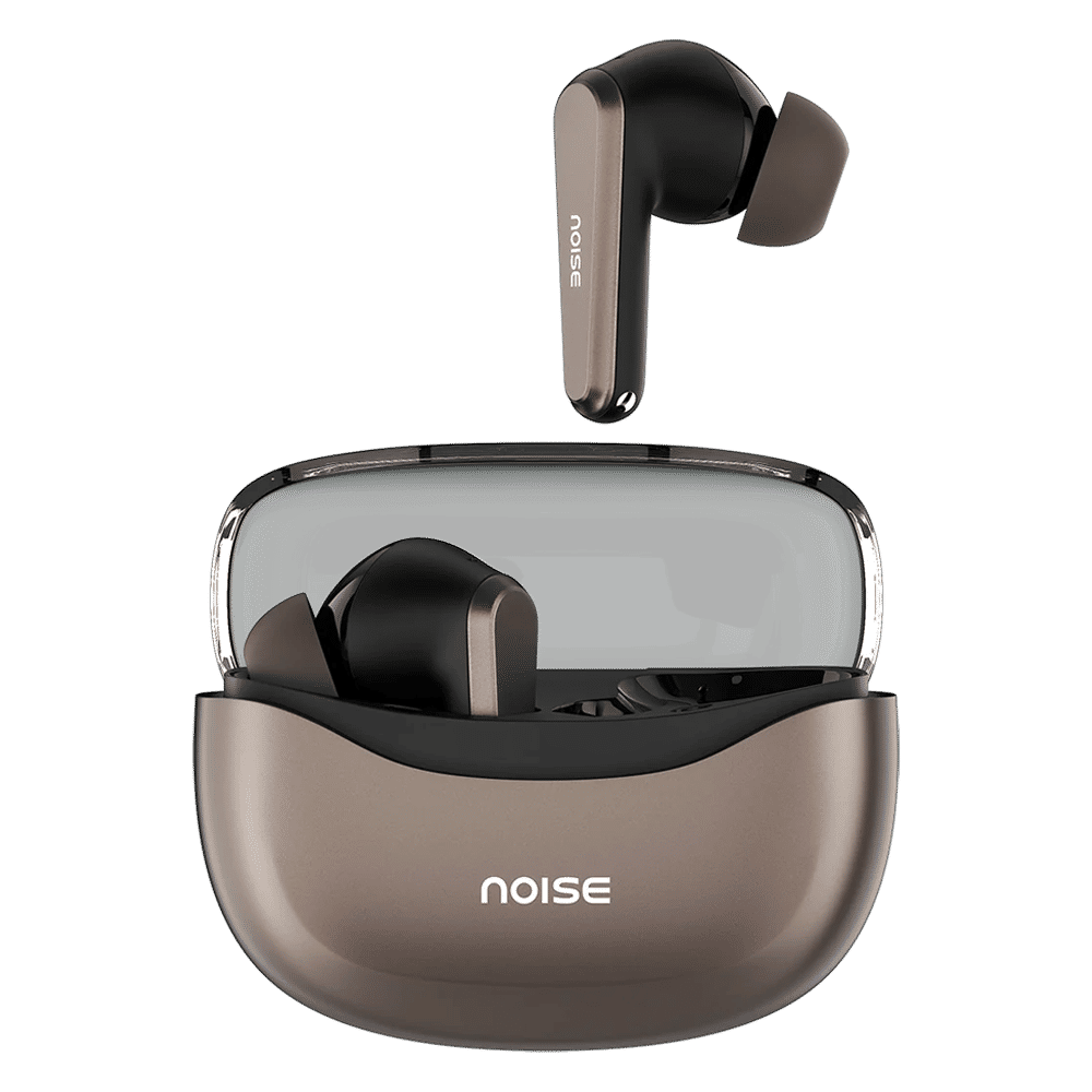 noise Buds VS601 TWS Earbuds with Environmental Noise Cancellation (IPX5 Water Resistant, Instacharge, Copper Brown)