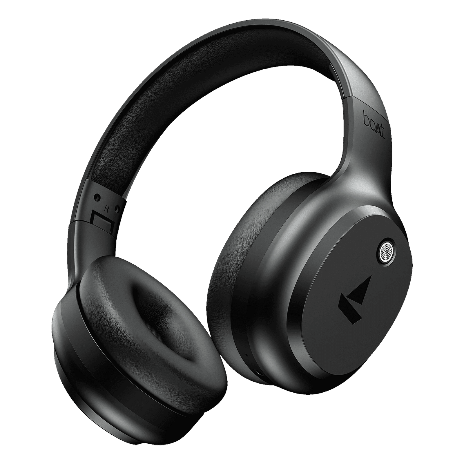 boAt Rockerz 421 Bluetooth Headphone with Mic (40 Hours Playback, Over Ear, Black Sabre)