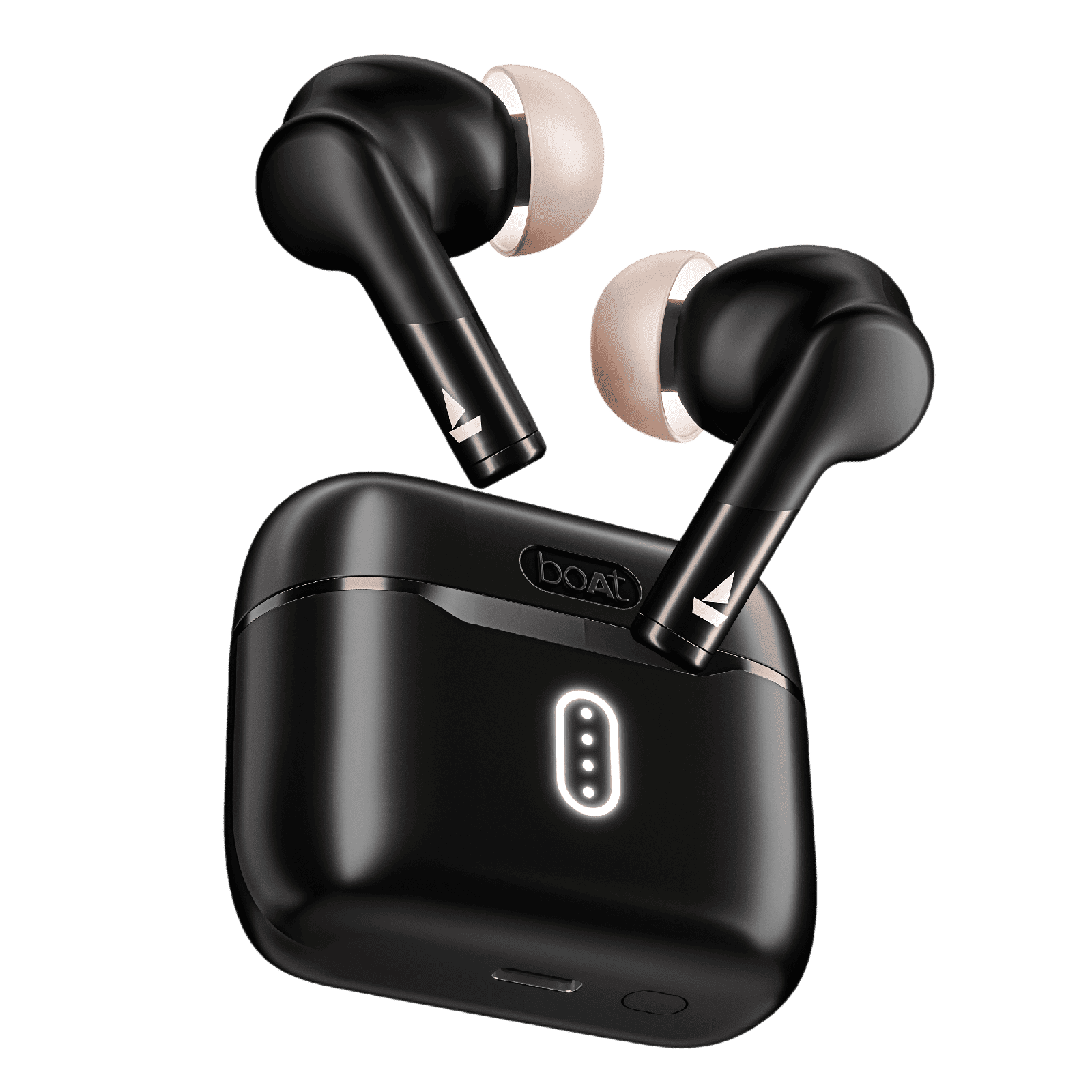 boAt Airdopes 148 Gen 2 TWS Earbuds with Environmental Noise Cancellation (IPX4 Water Resistant, Quad Mics, Active Black)
