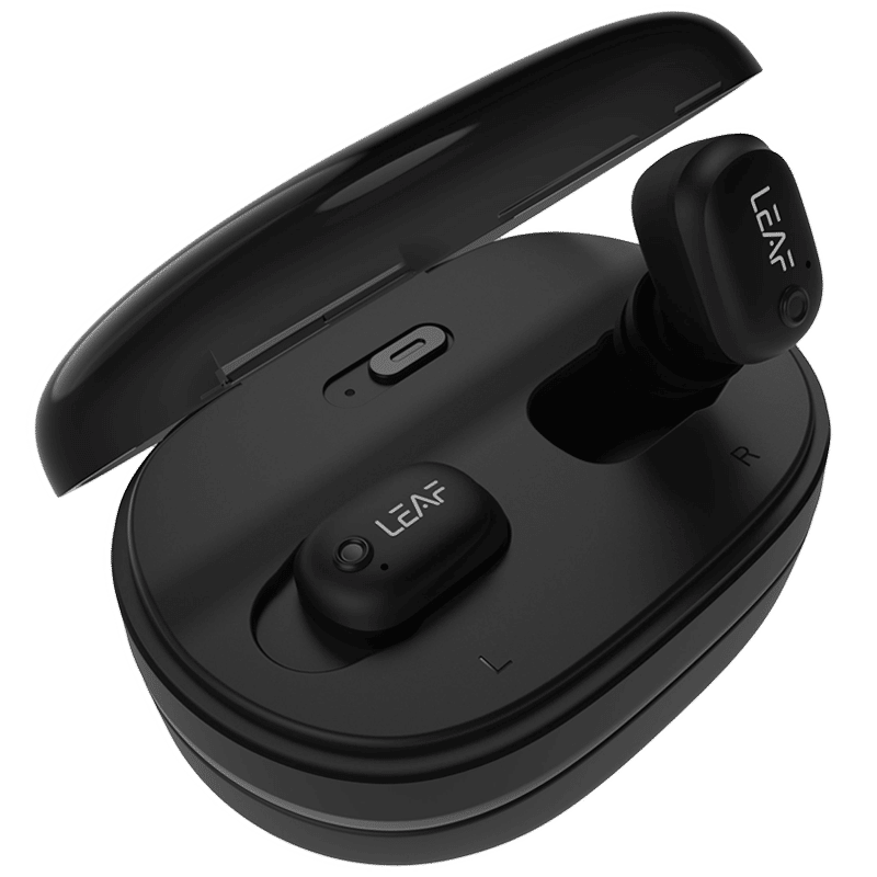 Buy Leaf Buds Truly Wireless Earphones (Black) Online Croma