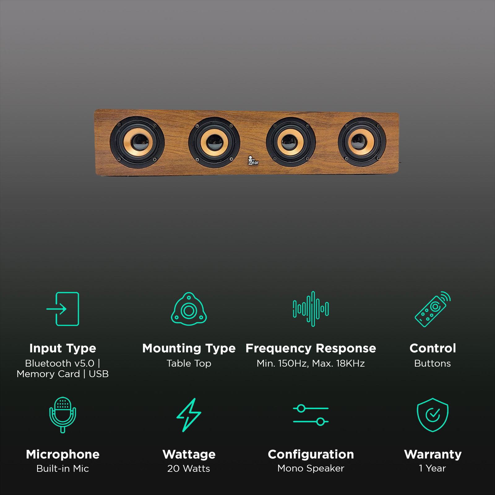 Buy iGear Ensemble 20 W Bluetooth Portable Soundbar (iG-1130