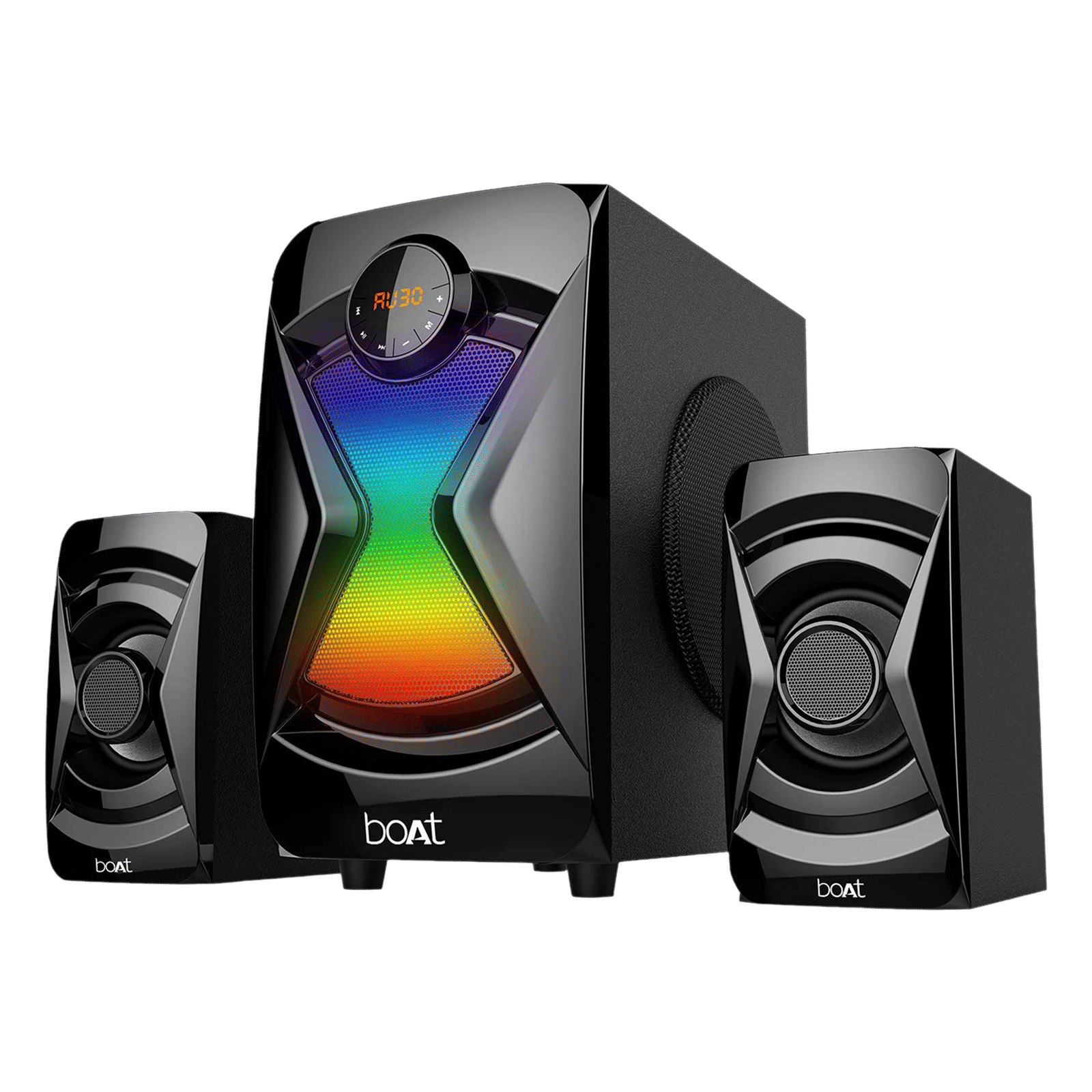 boAt 2.1 Channel 50 Watt Multi-Channel Speaker (Bluetooth 5.0, Blitz 1500, Black)