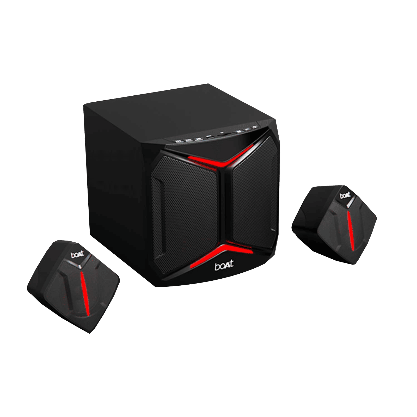 boAt 2.1 Channel 100 Watt Multi-Channel Speaker (Bluetooth 5.0, Blitz 2000, Black)