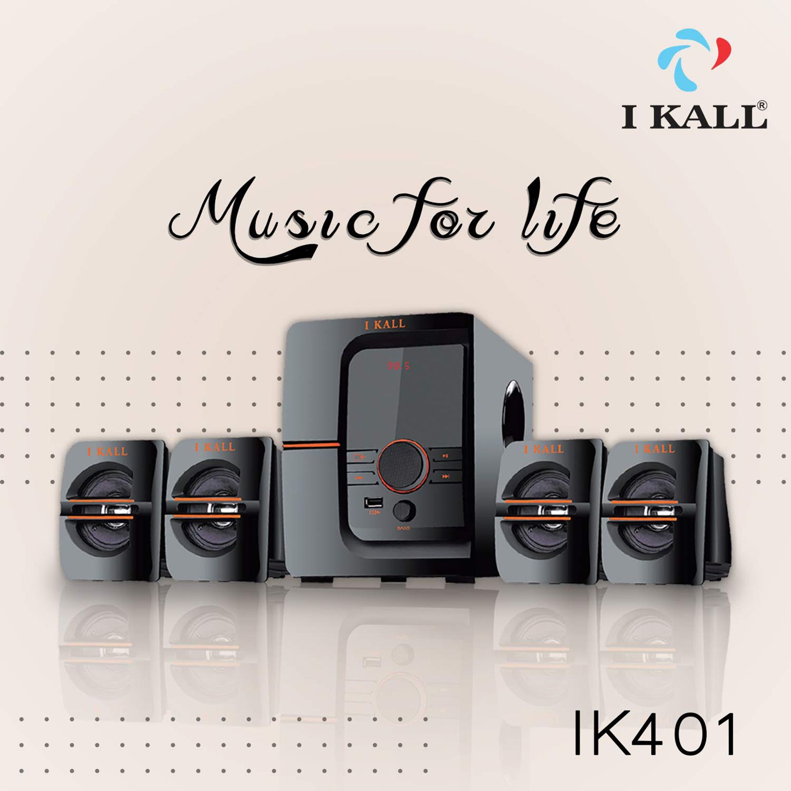 Buy I KALL IK-401 60 Watts Standard Home Theatre System