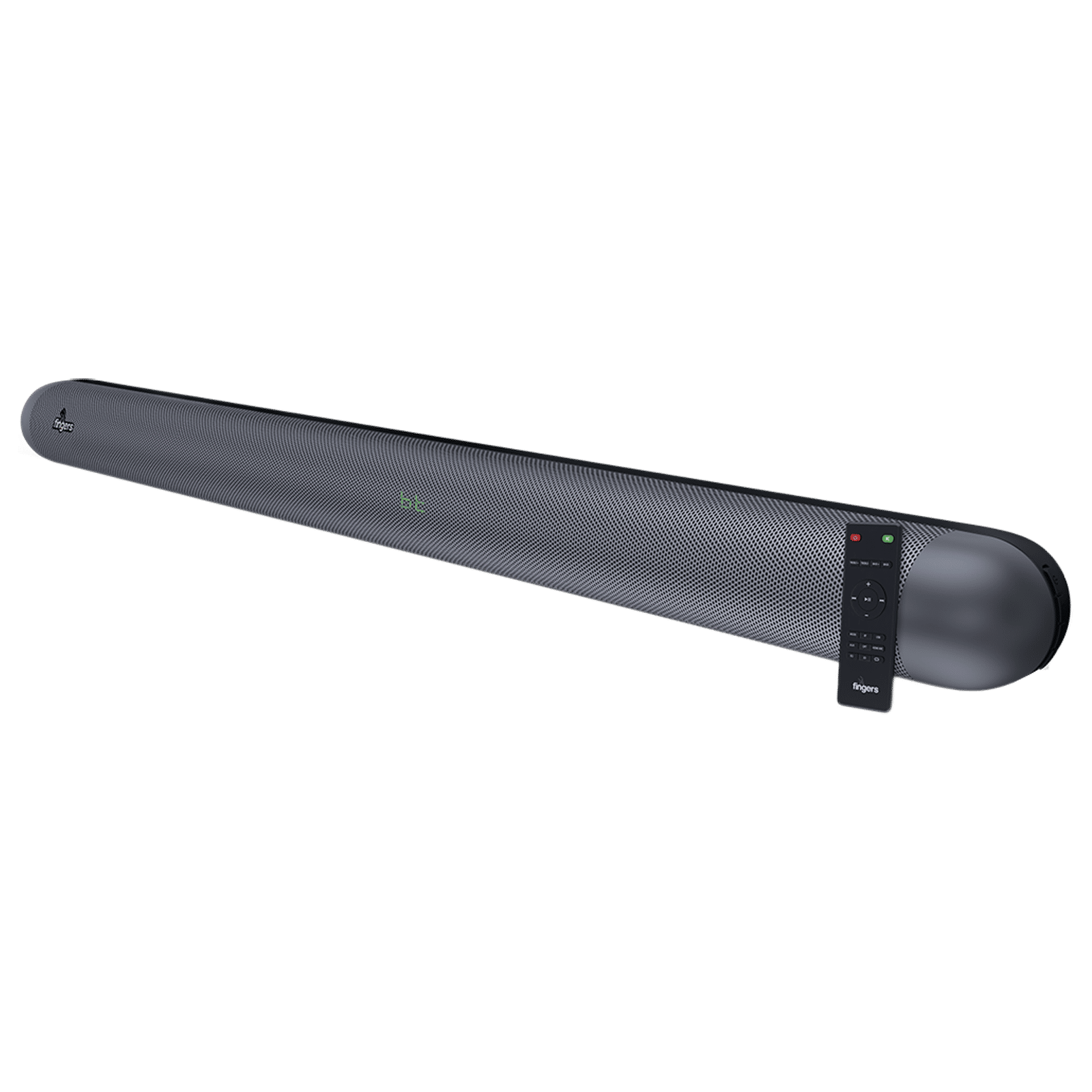 fingers Octane-40 40W Bluetooth Soundbar with Remote (Dolby Sound, 2.0 Channel, Rich Dark Silver)